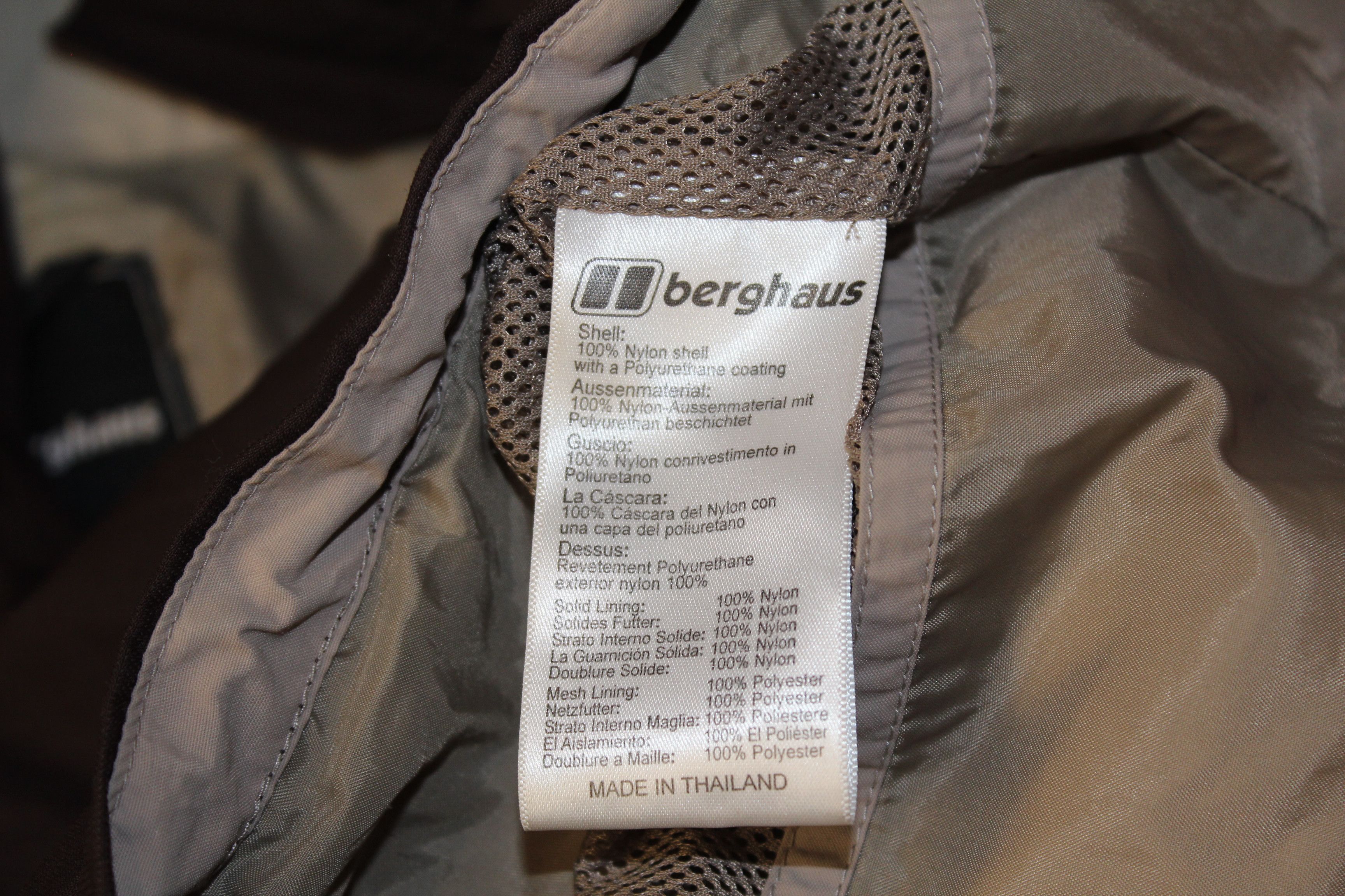Berghaus Women's BERGHAUS Brown Outdoor Jacket Size 16 Size XL / US 12-14 / IT 48-50 - 6 Thumbnail