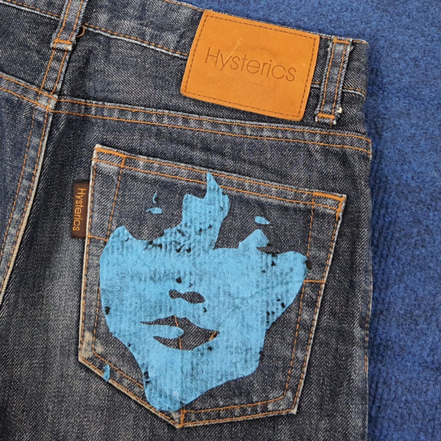 Hysteric Glamour Vintage Hysterics Japan Brand Boot Cut Jeans C265N20 Size 28" / US 6 / IT 42 - 3 Thumbnail