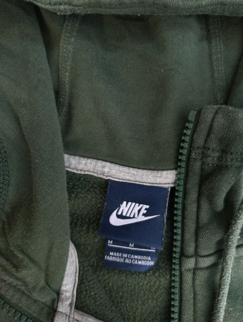 Nike × Vintage NIKE BOXY DRILL Y2K VINTAGE RARE ZIP HOODIE Size US M / EU 48-50 / 2 - 5 Thumbnail