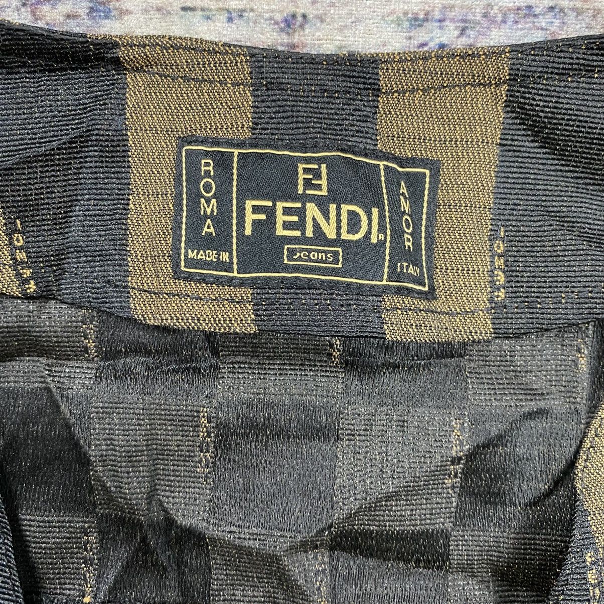 Fendi Vintage Fendi jeans vest Size US L / EU 52-54 / 3 - 7 Thumbnail