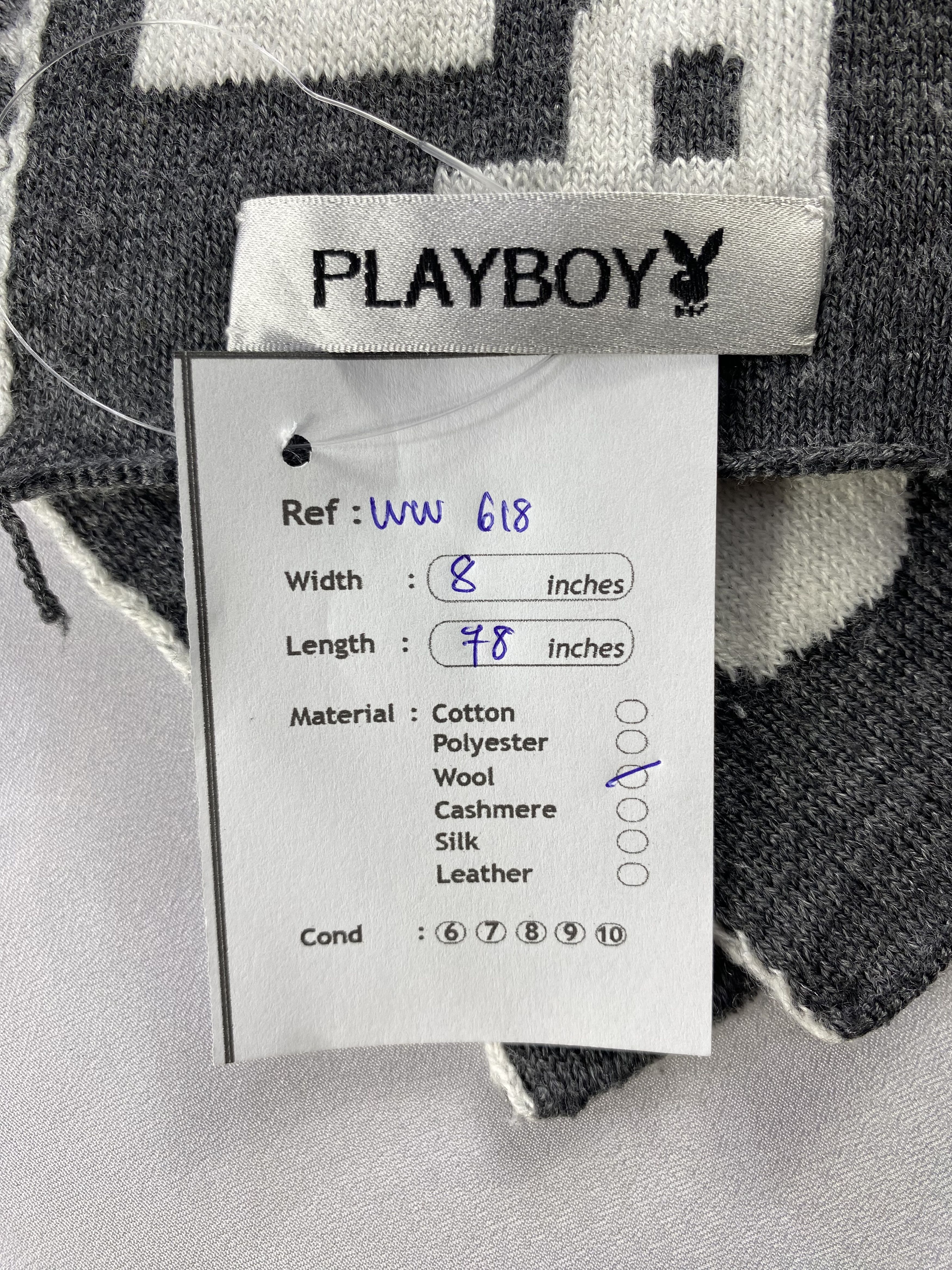 Playboy × Vintage Playboy Scarf / Muffler / Neckwear Size ONE SIZE - 5 Thumbnail