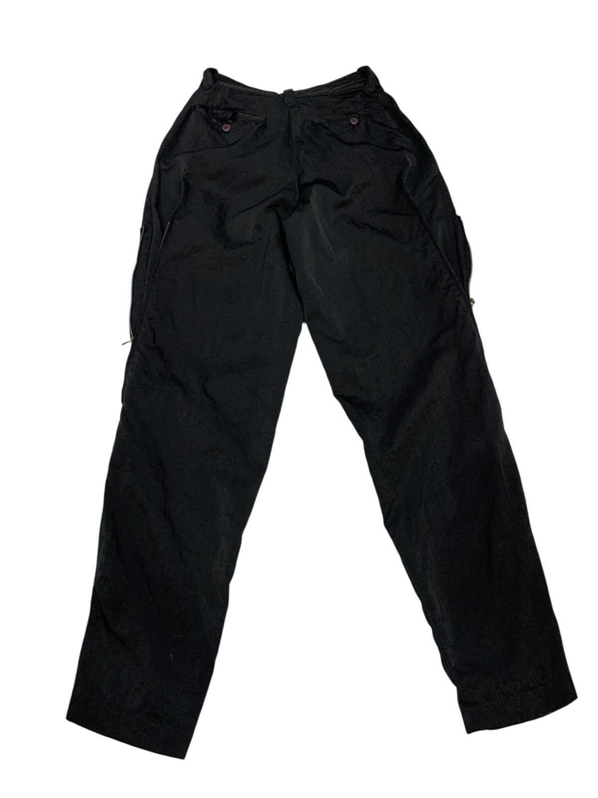 Issey Miyake 🔥Rare Vtg Issey Miyake Men Nylon Parachute Sided Zipper Pant Size US 29 - 14 Thumbnail
