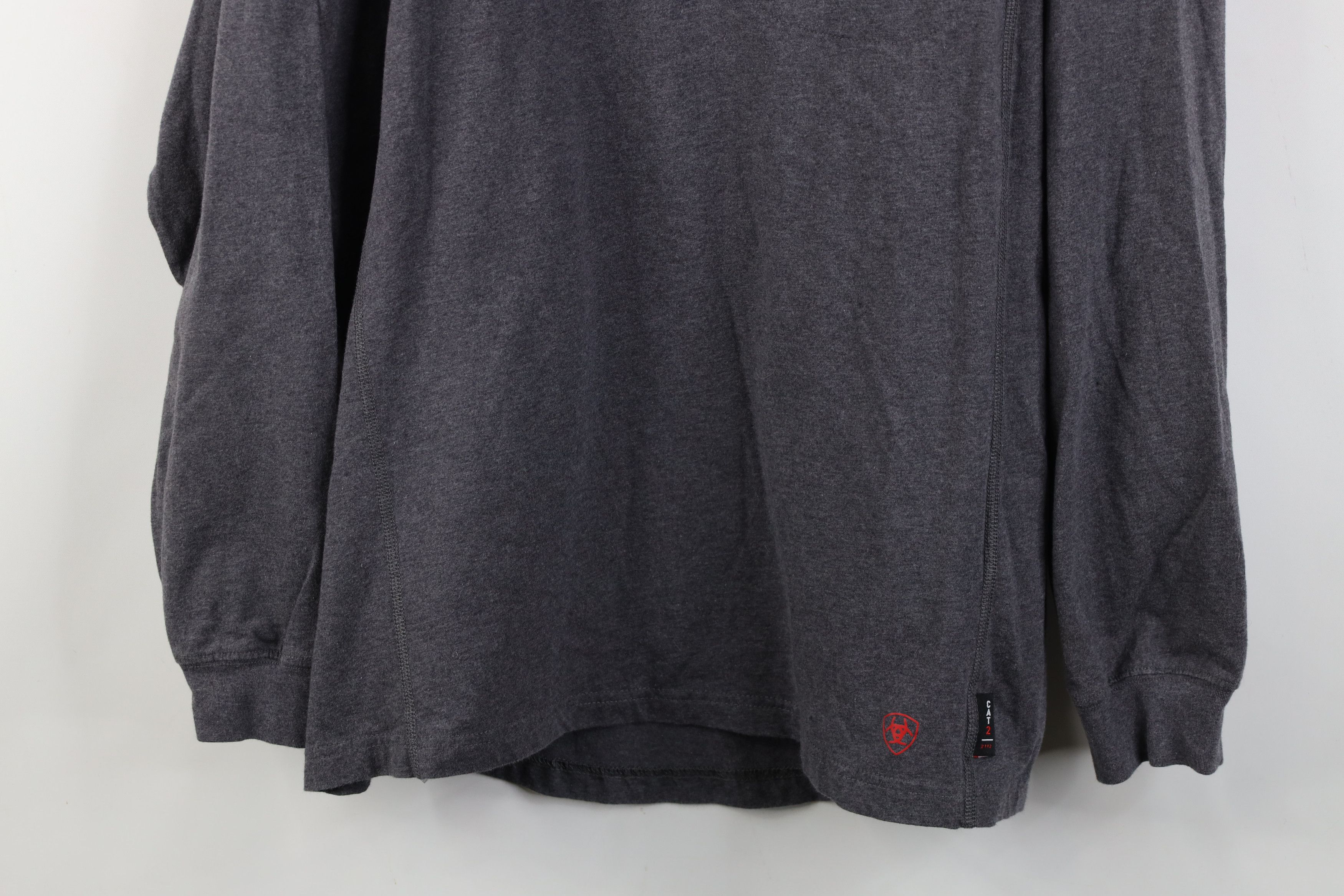 Ariat Ariat FR Fire Flame Resistant Long Sleeve Henley T-Shirt Size US L / EU 52-54 / 3 - 3 Thumbnail