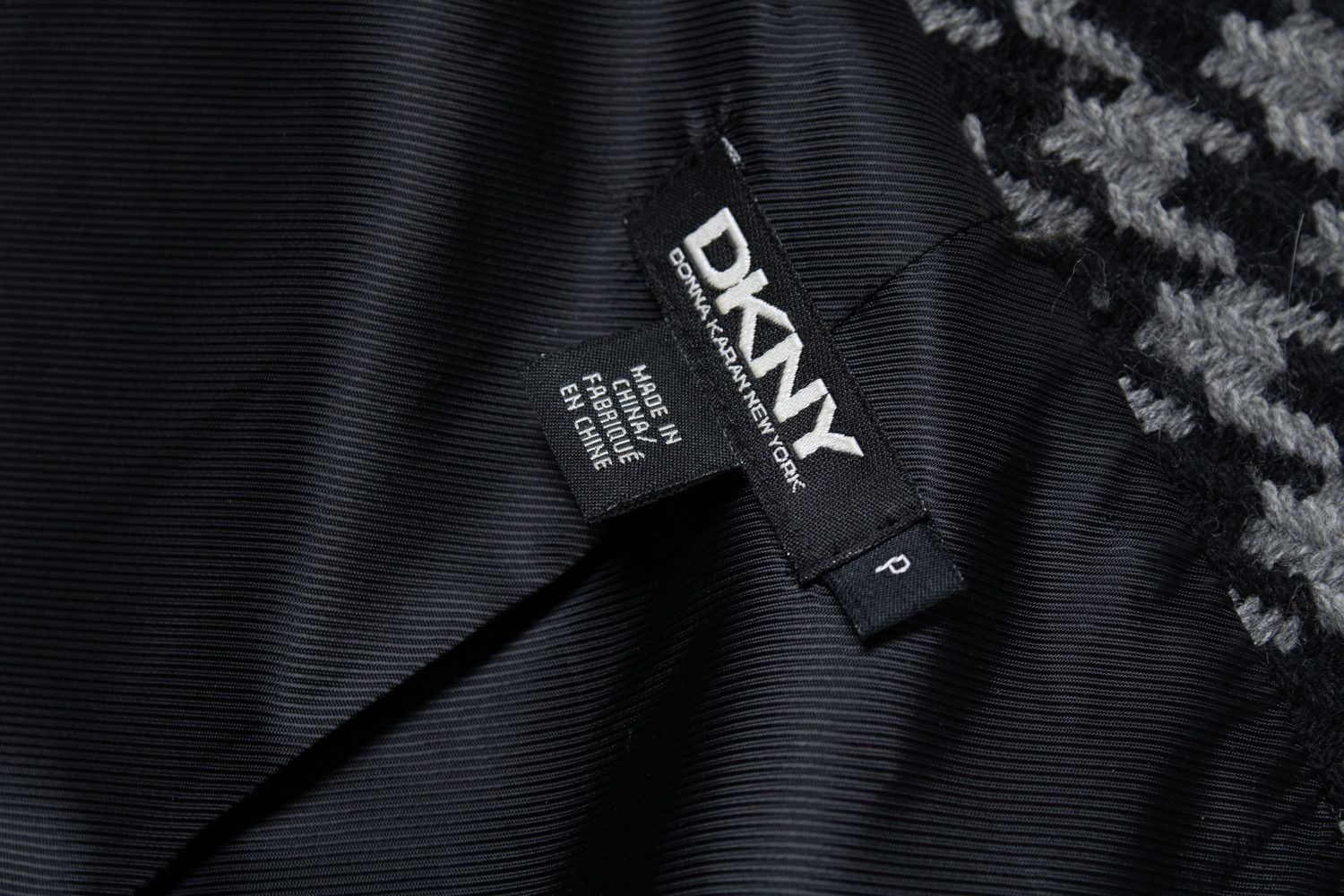 DKNY DKNY, pied de poule set in black and grey Size S / US 4 / IT 40 - 7 Thumbnail