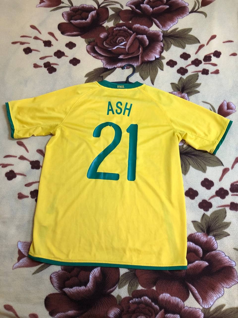 Nike Nike BRAZIL NIKE FOOTBALL SOCCER HOME JERSEY #21 Size US M / EU 48-50 / 2 - 1 Thumbnail