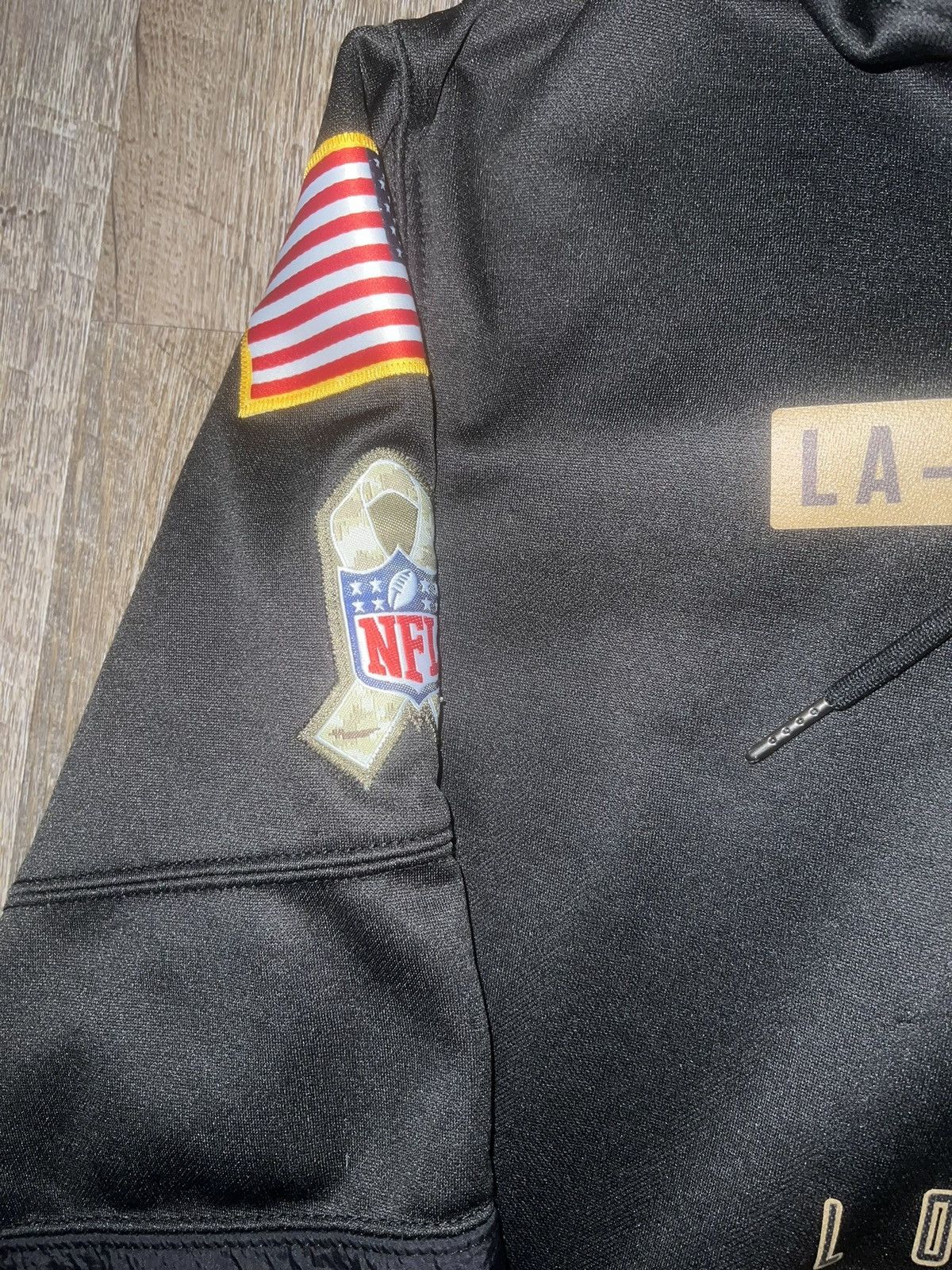 Nike Nike Los Angeles Rams Salute to Service NFL Sideline Hoodie Size US XL / EU 56 / 4 - 4 Thumbnail