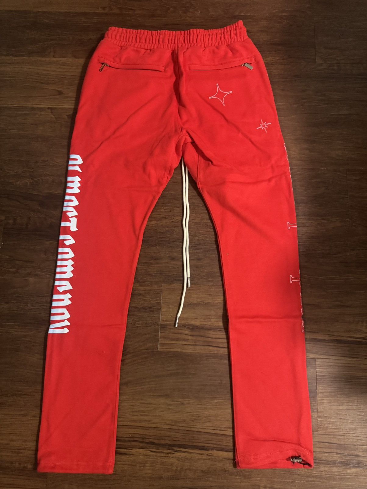 Other ALMOST SOMEDAY “ Perception Jogger “ Red Size US 32 / EU 48 - 3 Thumbnail