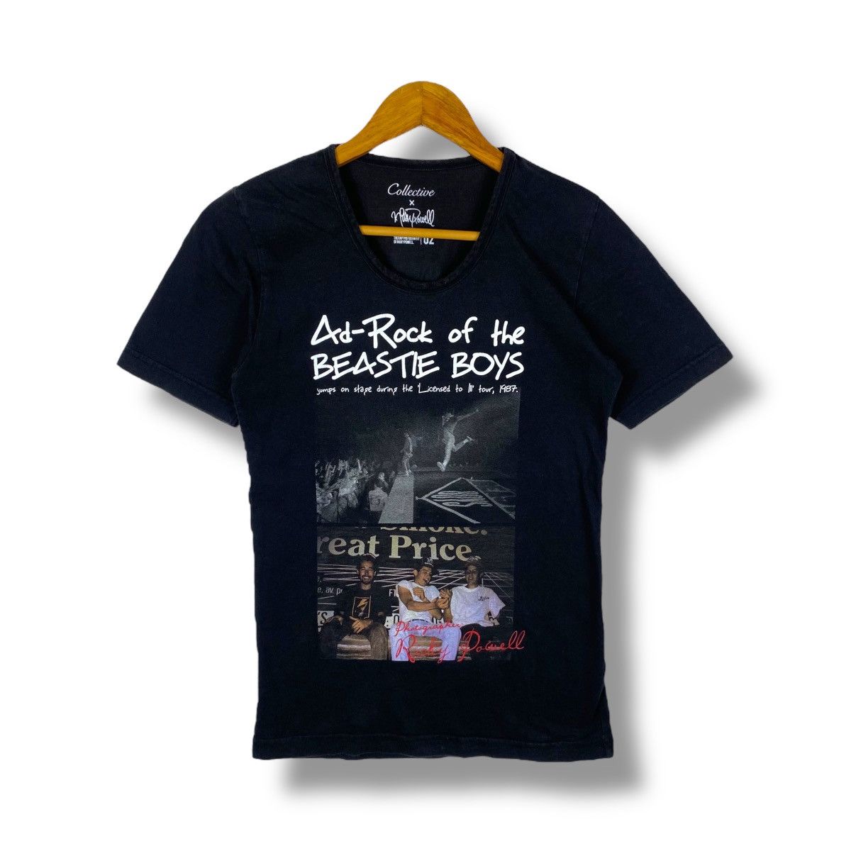 Japanese Brand The Rap Photography Of Ricky Powell BEASTIE BOYS Graphic Tee Size US S / EU 44-46 / 1 - 1 Thumbnail