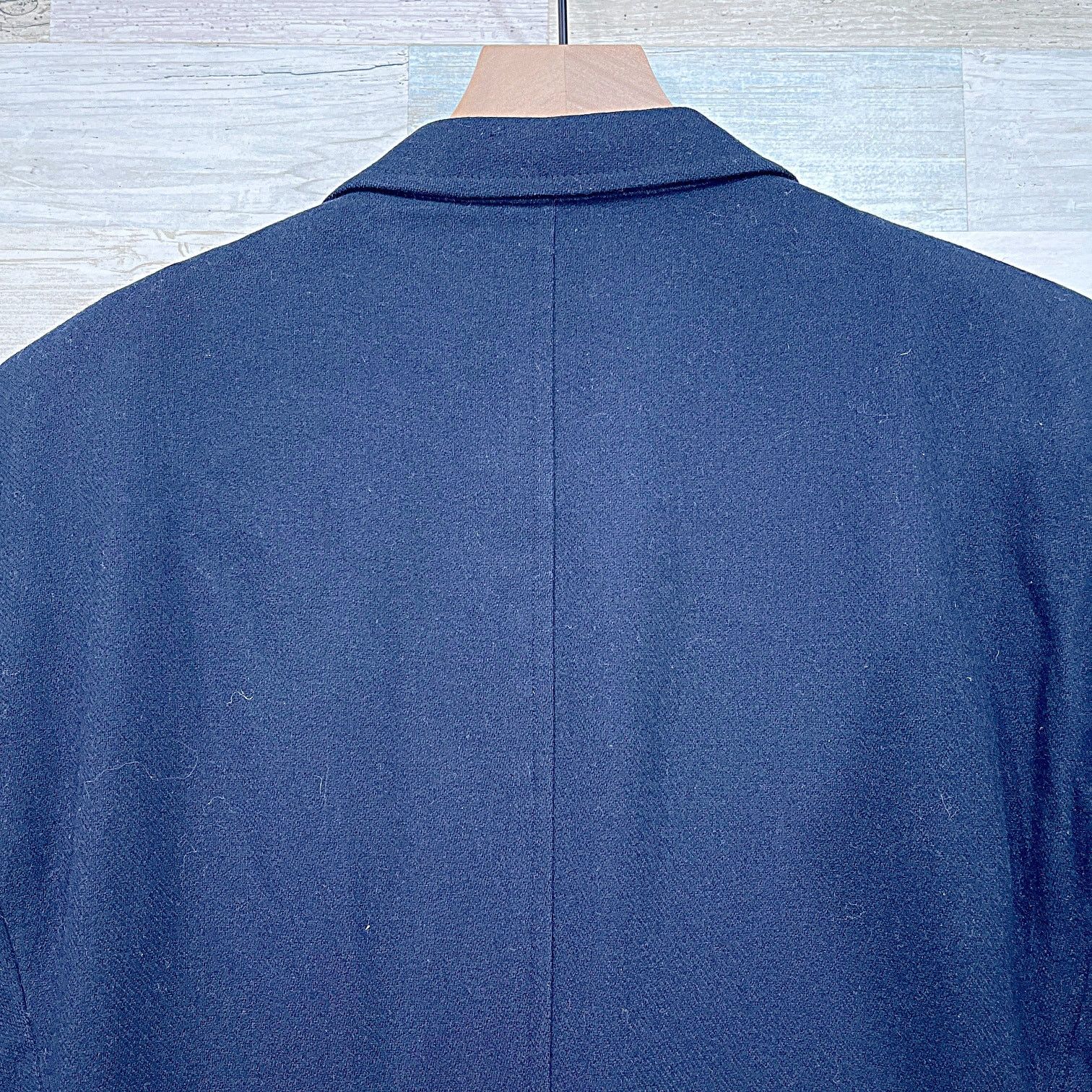 Polo Ralph Lauren Polo University Ralph Lauren Vintage Doeskin Blazer Navy 38R Size 42R - 7 Thumbnail