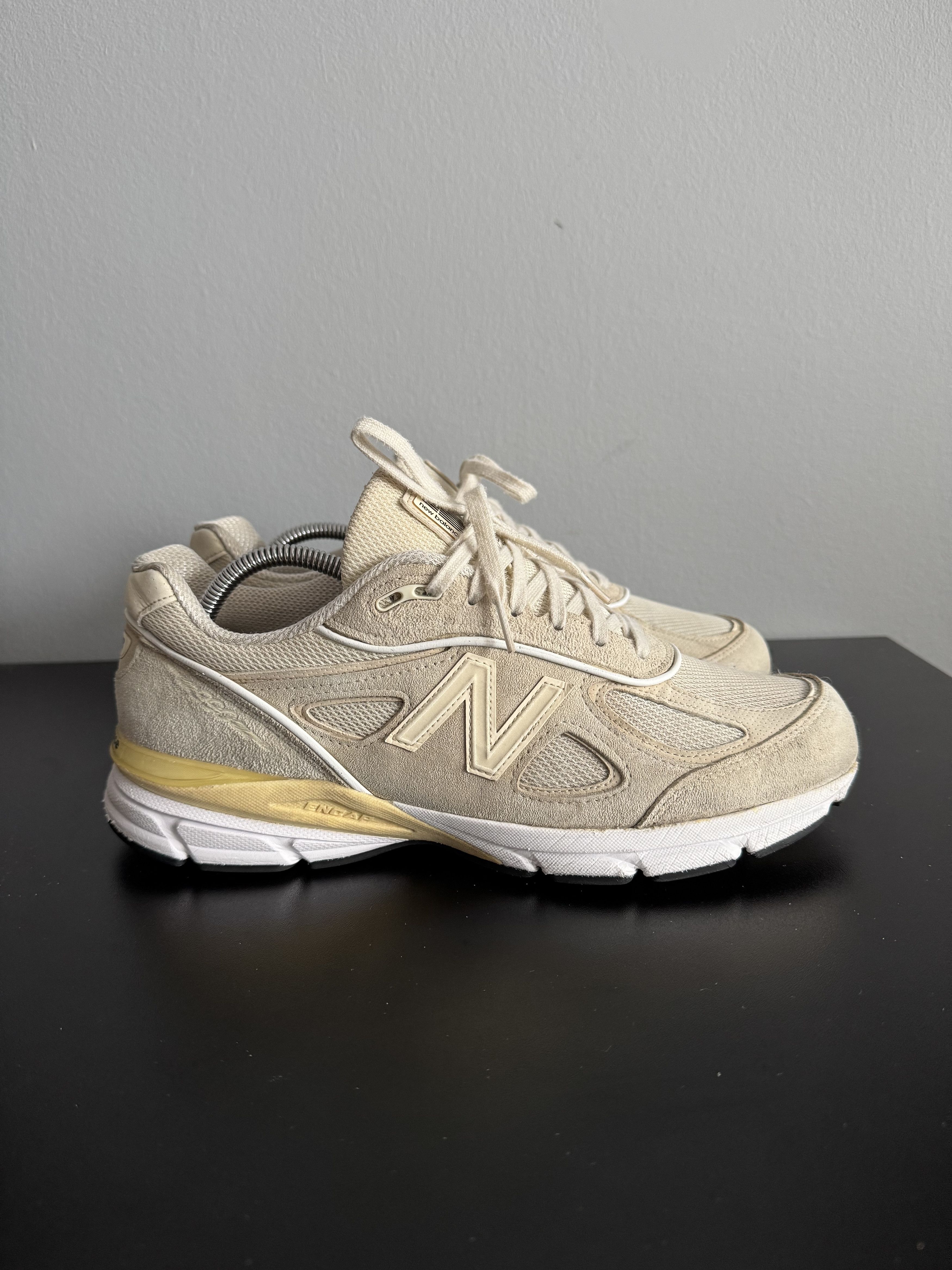 New Balance × Stussy Stussy x New Balance 990v4 990 2017 Made in USA White 993 Size US 10.5 / EU 43-44 - 3 Thumbnail