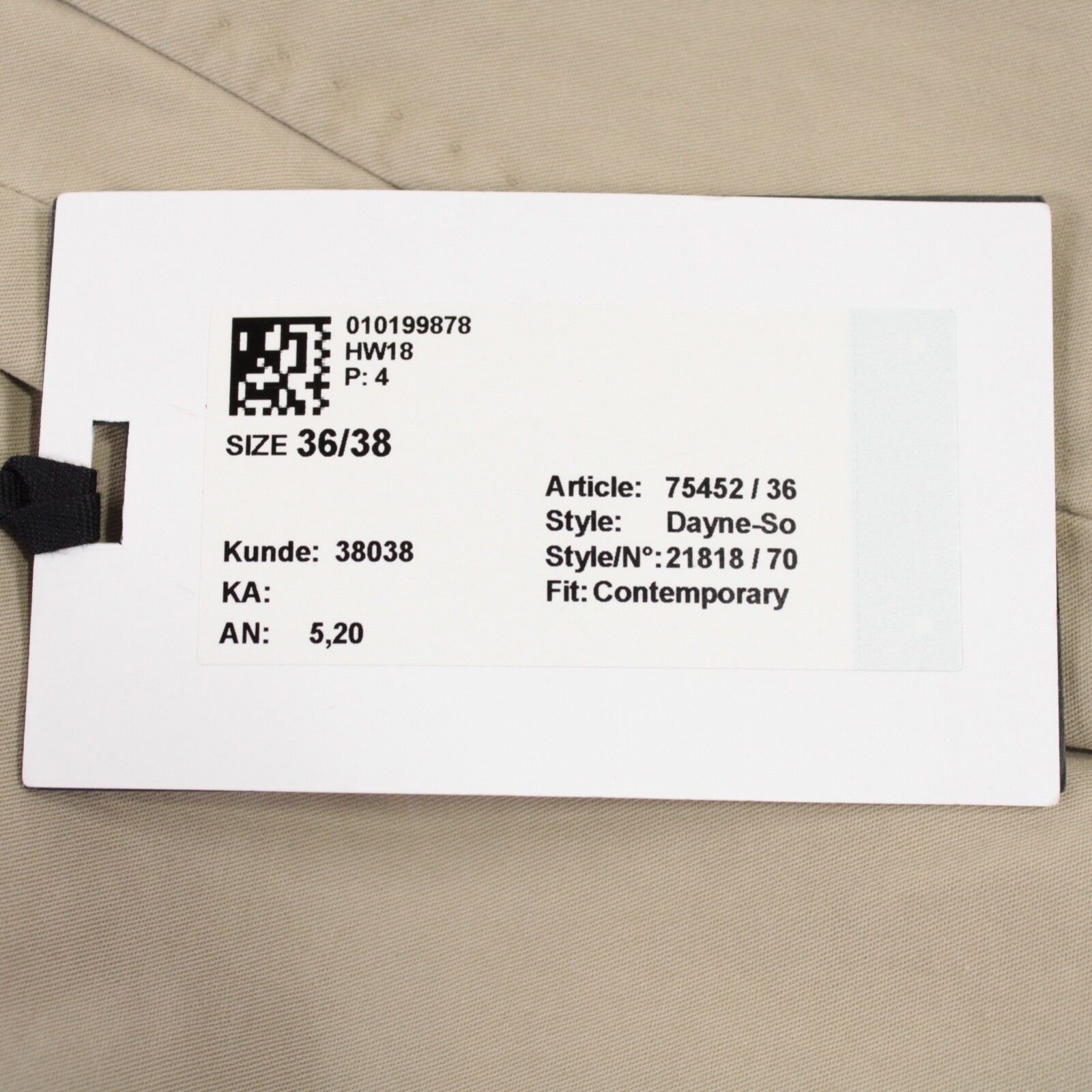 Hiltl Hiltl New with tags Chino Size 36 US In Beige Size US 36 / EU 52 - 5 Thumbnail