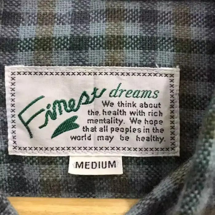 Flannel Japanese Brand Fimest Plaid Tartan Flannel Shirt Size US M / EU 48-50 / 2 - 5 Thumbnail