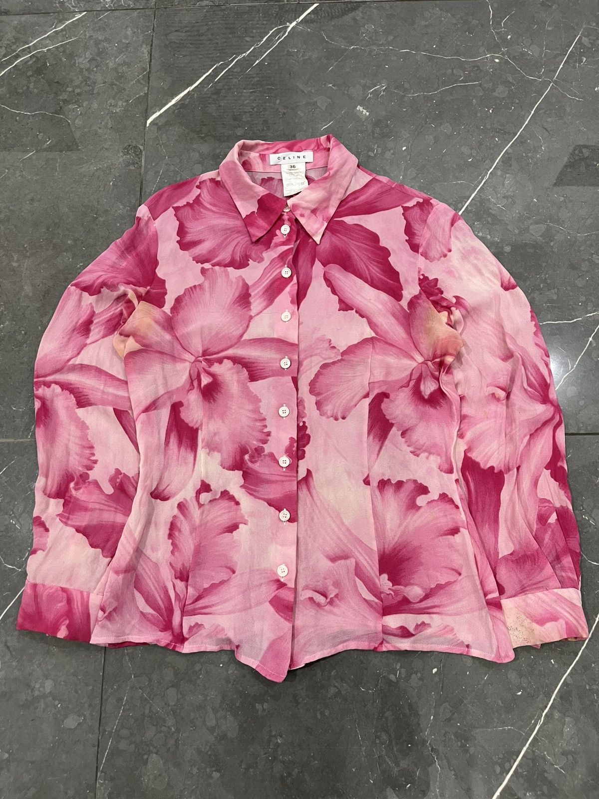 Celine Celine hedi slimane shirt Size S / US 4 / IT 40 - 1 Thumbnail