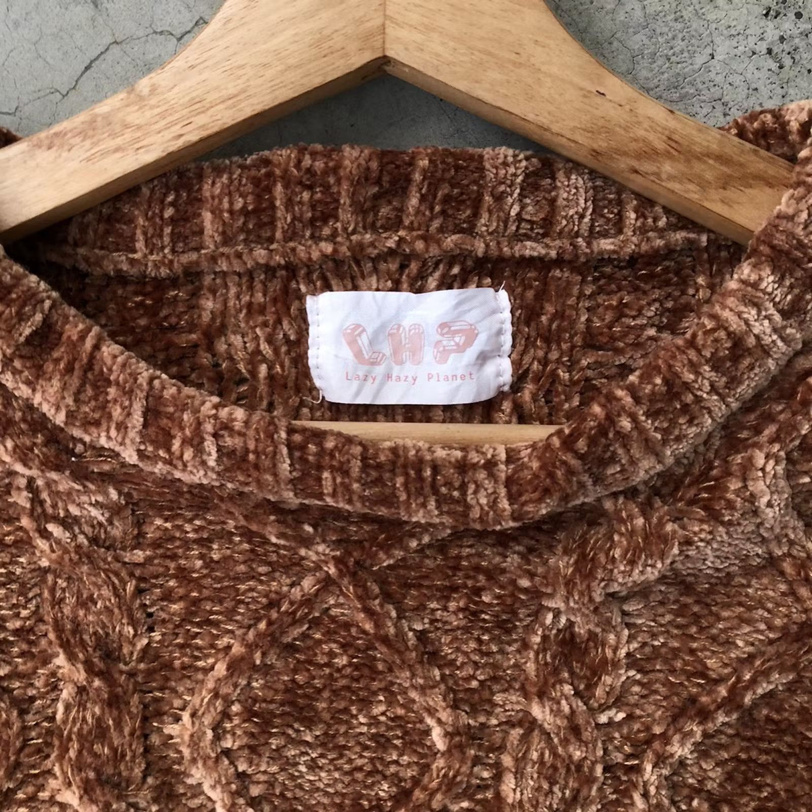 20471120 × Japanese Brand × Velvet 📌Vintage LHP Knitsweater Jumper/Memeri Valvet Size US XL / EU 56 / 4 - 5 Thumbnail