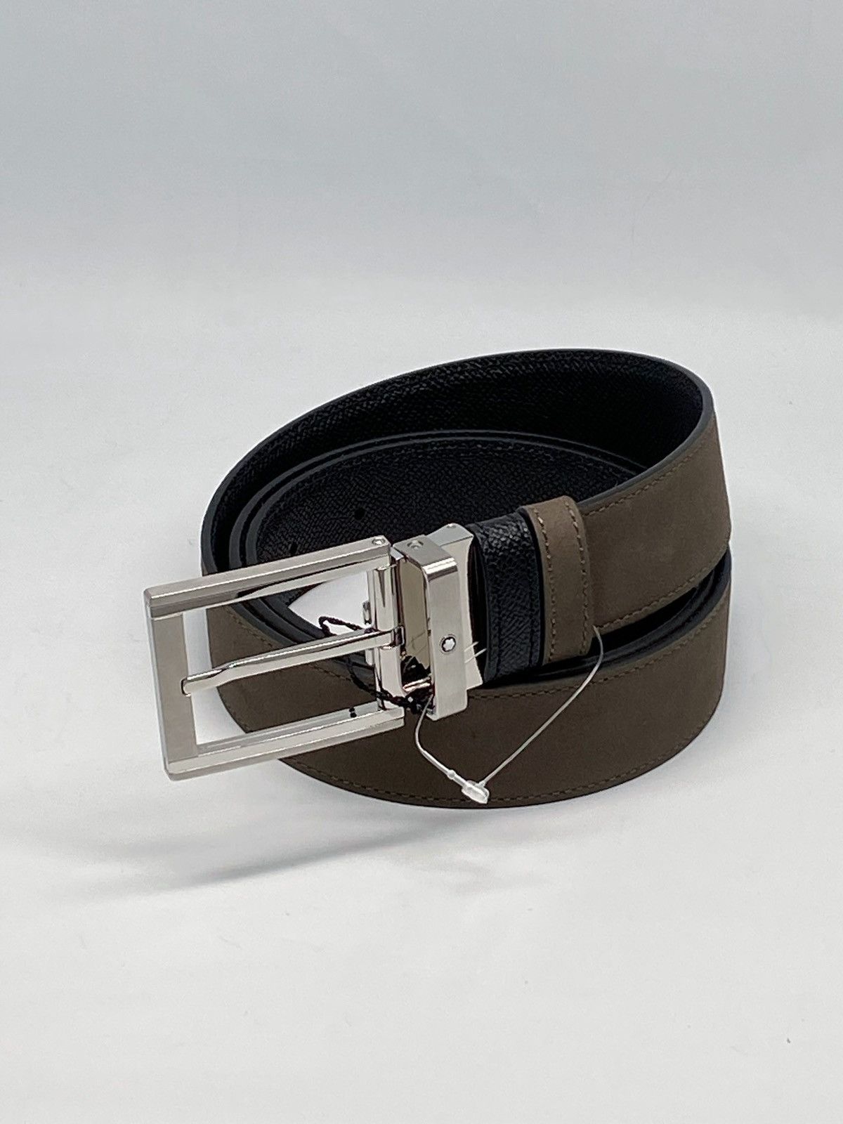 Montblanc Montblanc Trapeze Adjustable & Reversible Leather Belt Size ONE SIZE - 1 Thumbnail