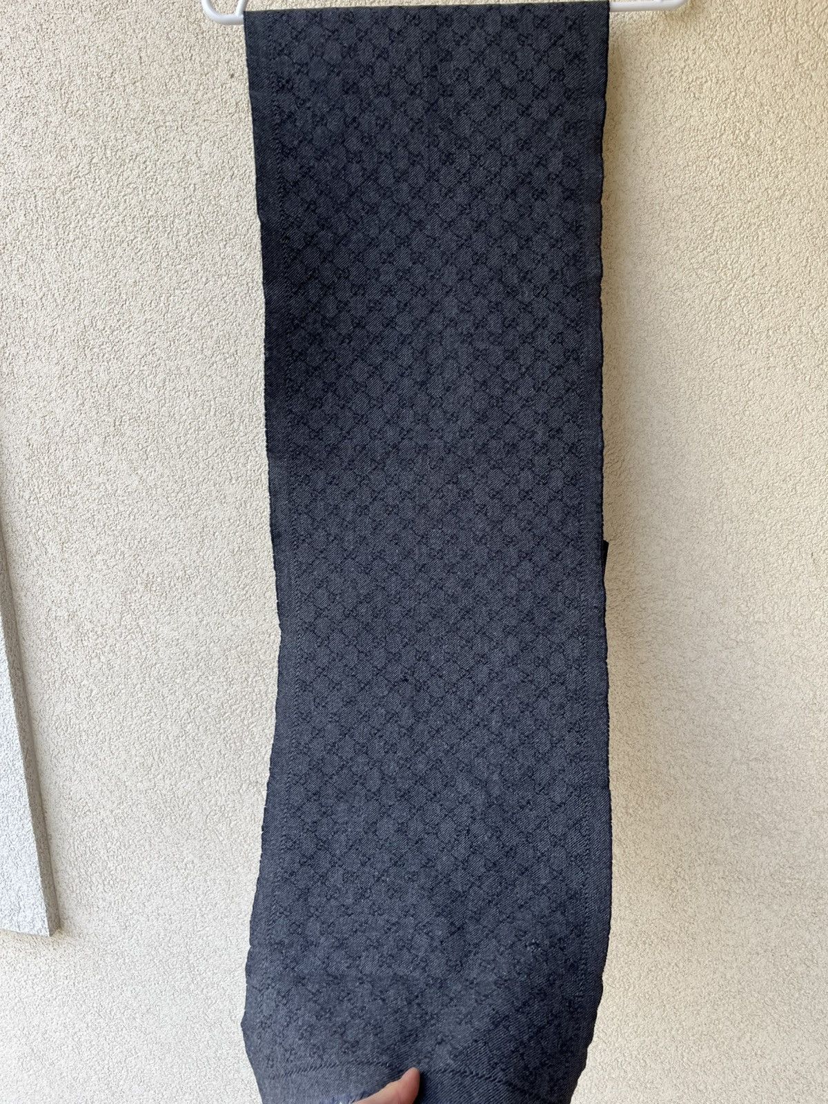 Gucci Gucci Monogram GG Wool Scarf Size ONE SIZE - 3 Thumbnail