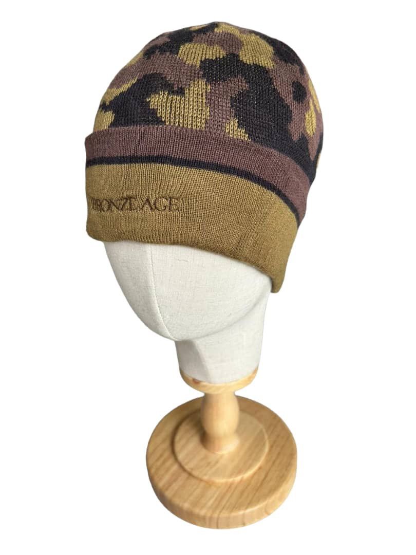 Vintage BRONZE AGE Nice design beanie hats 🔥☠️ Size ONE SIZE - 2 Thumbnail