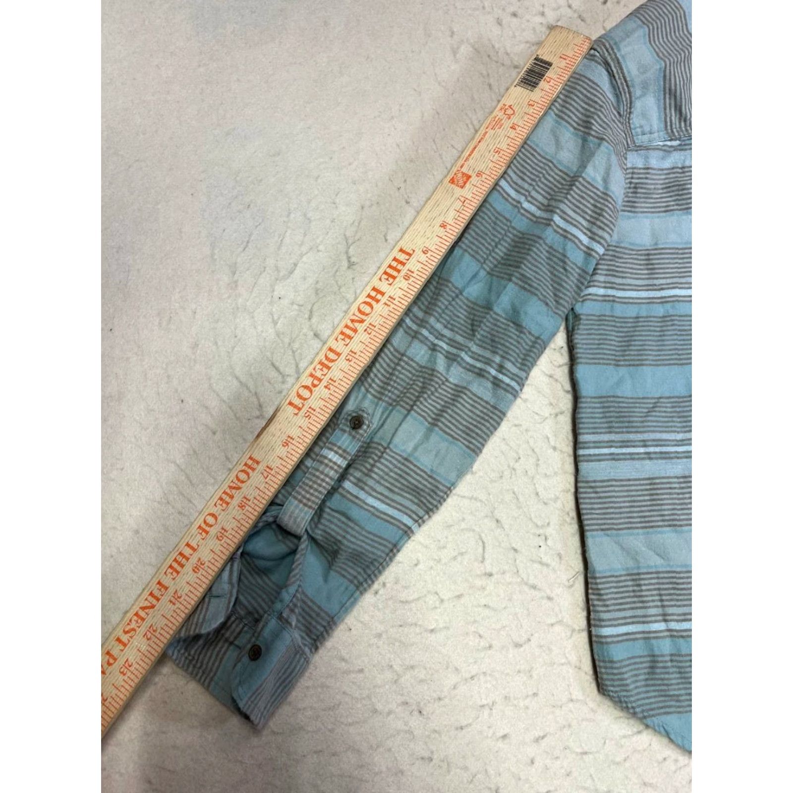 Prana prAna Striped Long Sleeve Flannel Button Down Women's XS Blouse Multicolor Shirt Womens XS Size XS / US 0-2 / IT 36-38 - 5 Thumbnail