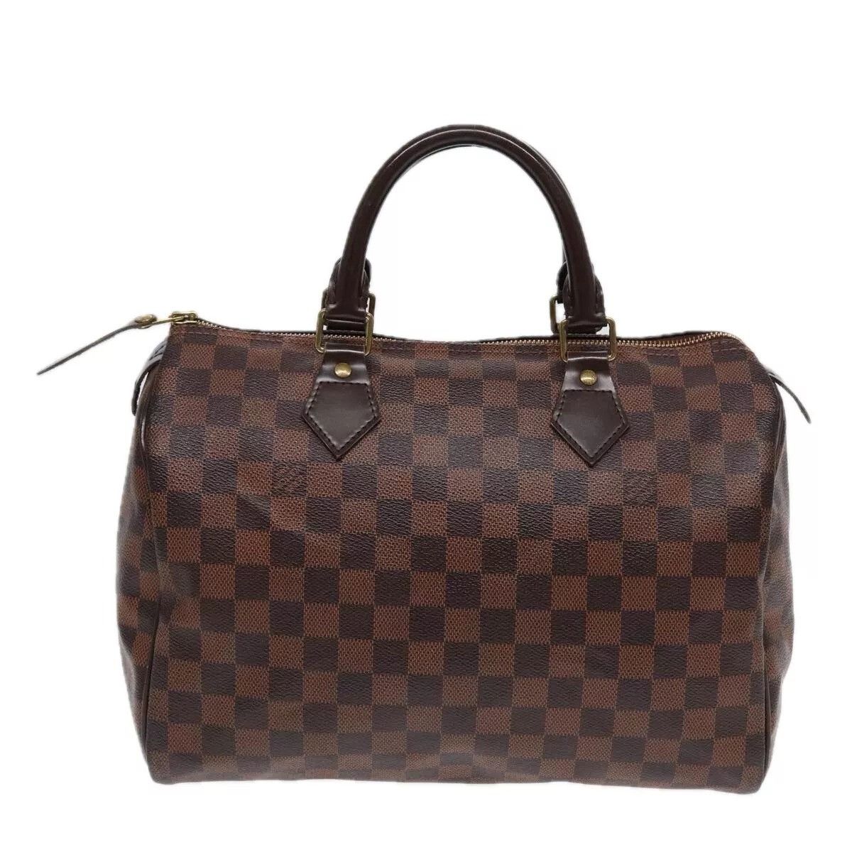 Louis Vuitton LOUIS VUITTON Damier Ebene Speedy 30 Hand Bag Size ONE SIZE - 2 Thumbnail