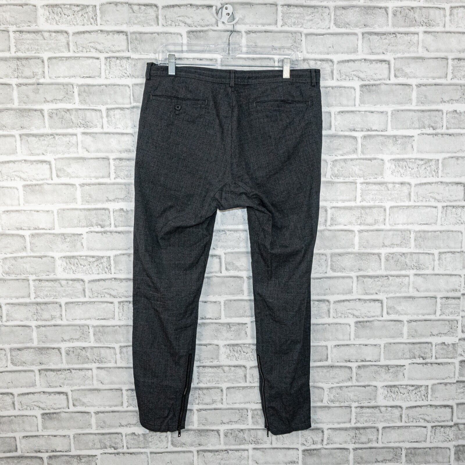 United Arrows United Arrows & Sons Japan Drawstring Trouser Pants in char Size US 34 / EU 50 - 3 Thumbnail