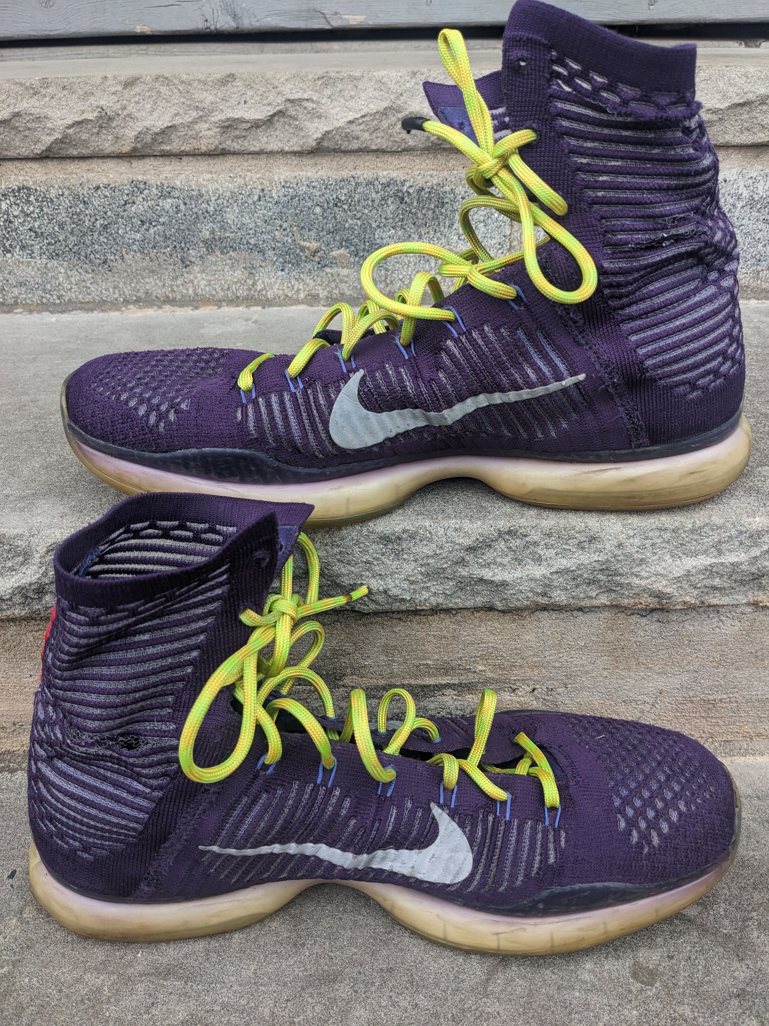 Designer × Nike Nike Kobe 10 Elite 'Team' 718763-505 Men's Shoes Size 12 Size US 12 / EU 45 - 4 Thumbnail