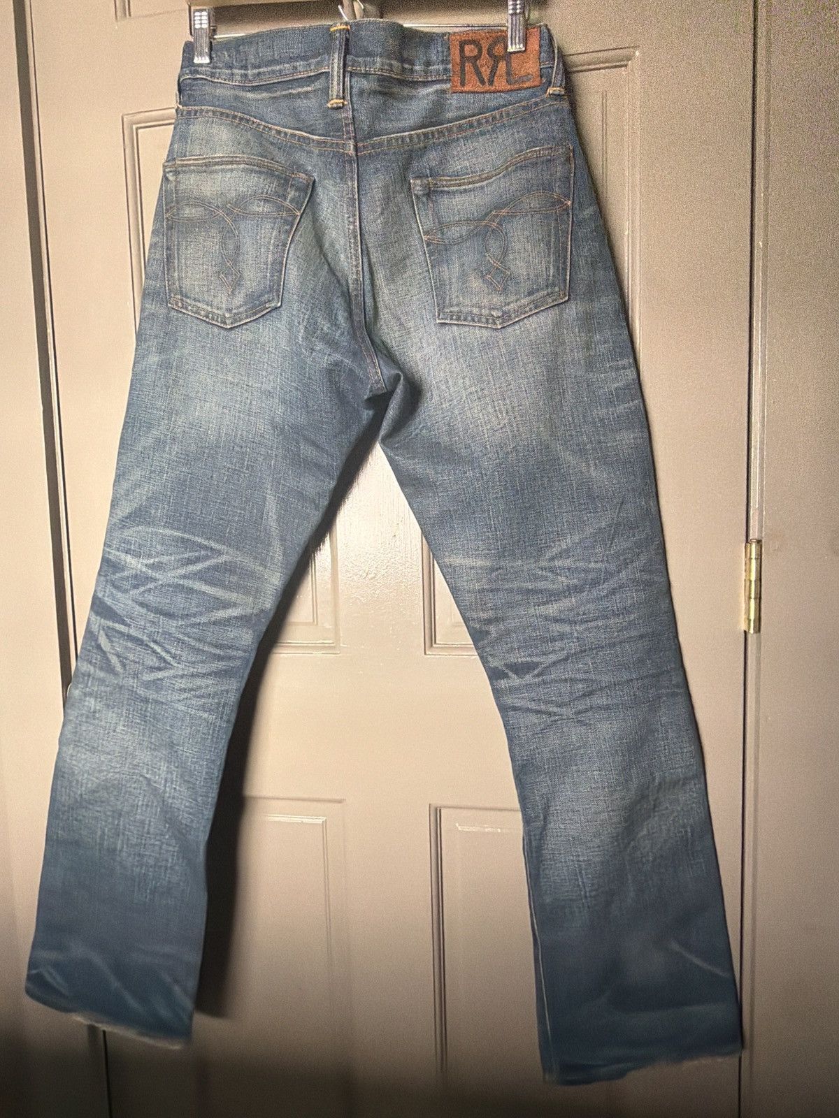 RRL Ralph Lauren RRL Bootcut Sutton selvedge jean Size US 30 / EU 46 - 9 Thumbnail