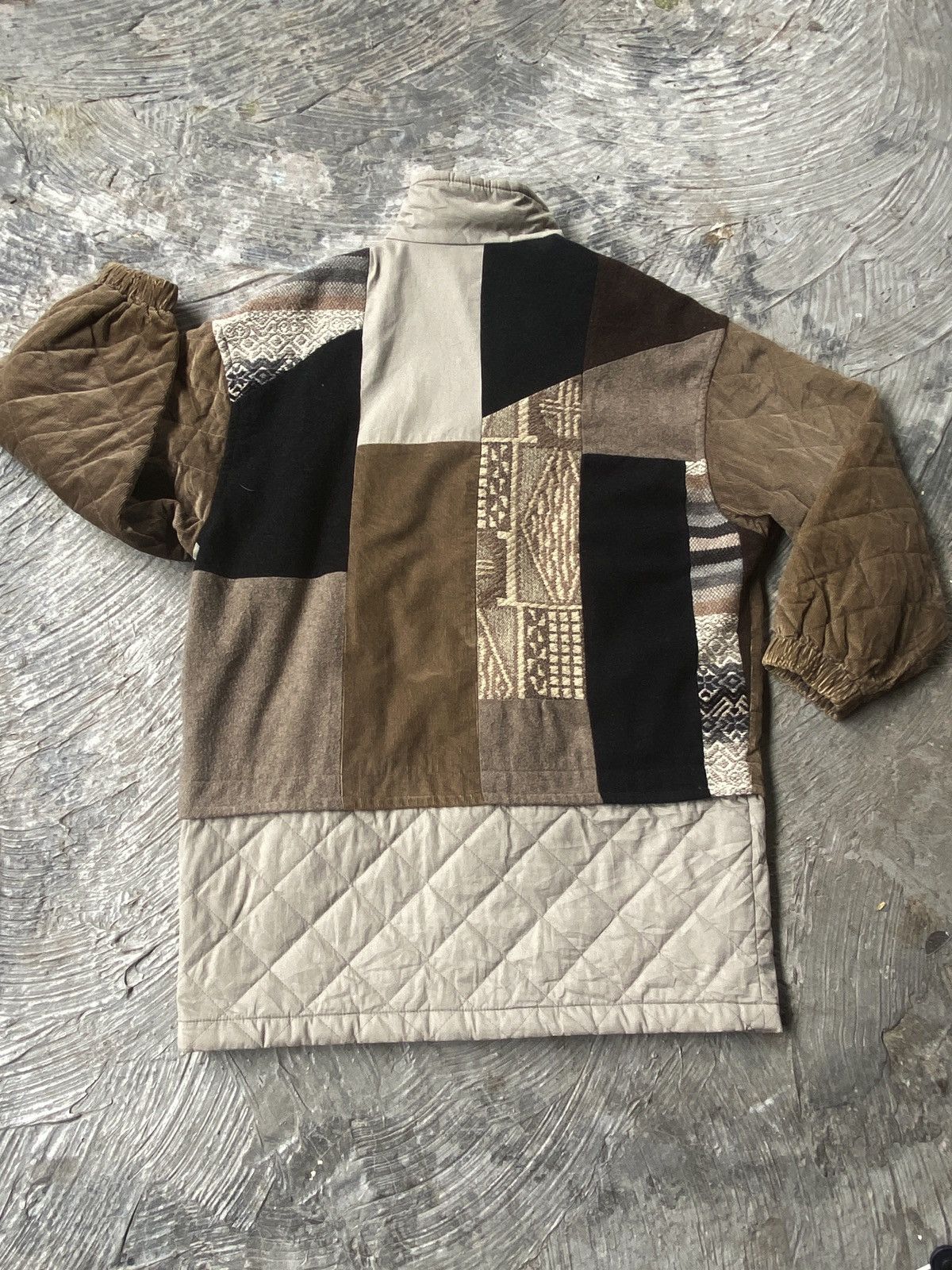 Vintage 💥RARE💥 Sportwear By Steilmann Abstract Zipper button jacket Size US L / EU 52-54 / 3 - 7 Thumbnail