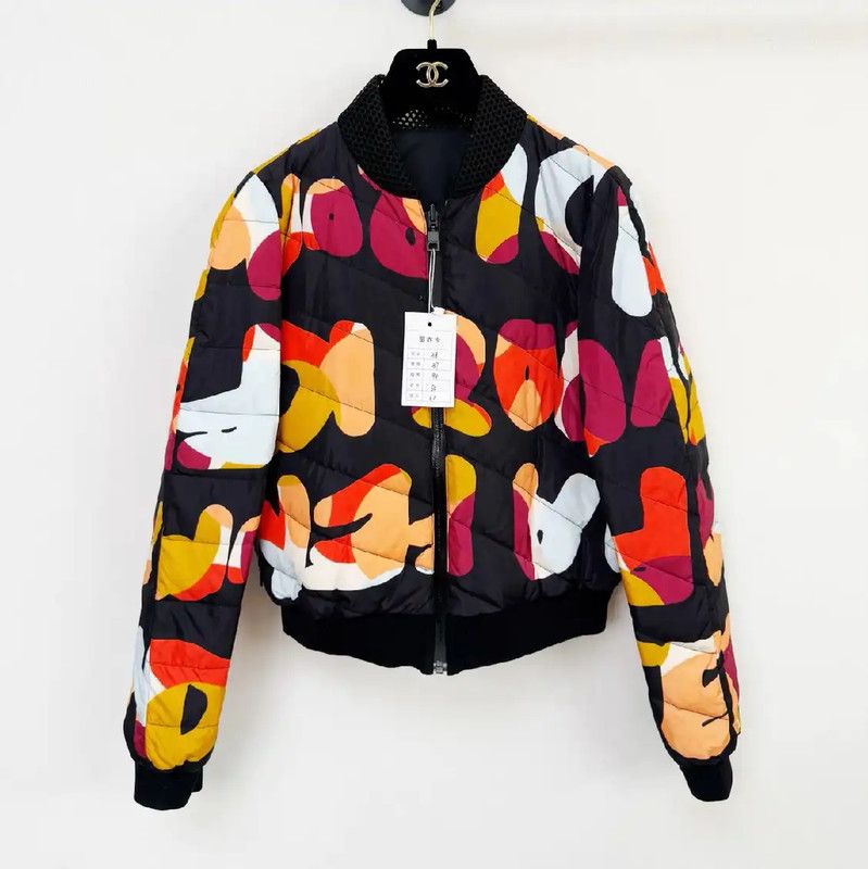 Fendi Fendi Colorful Women's Down Jacket Size S 0089 Size S / US 4 / IT 40 - 1 Thumbnail