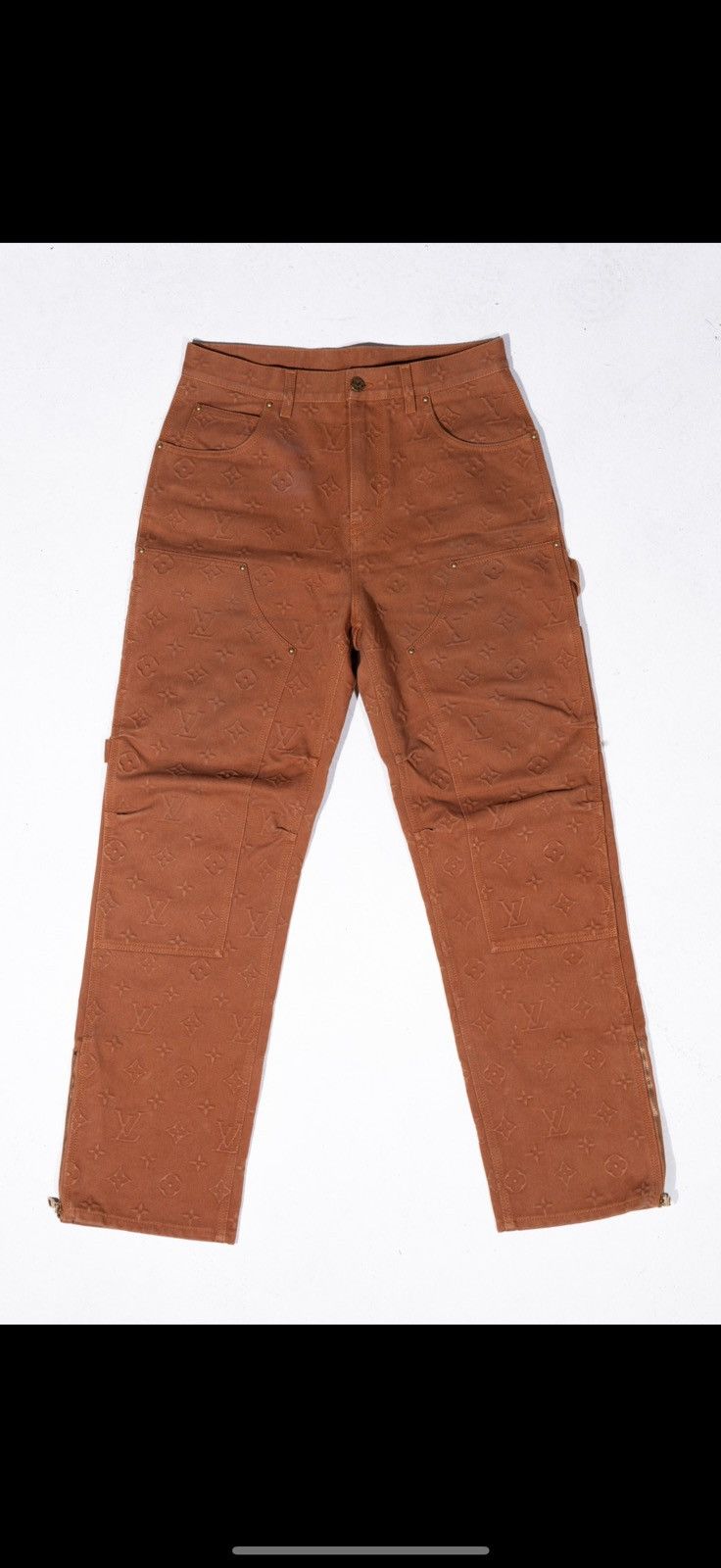 Louis Vuitton LV monogram carpenter denim jeans Size US 32 / EU 48 - 1 Thumbnail