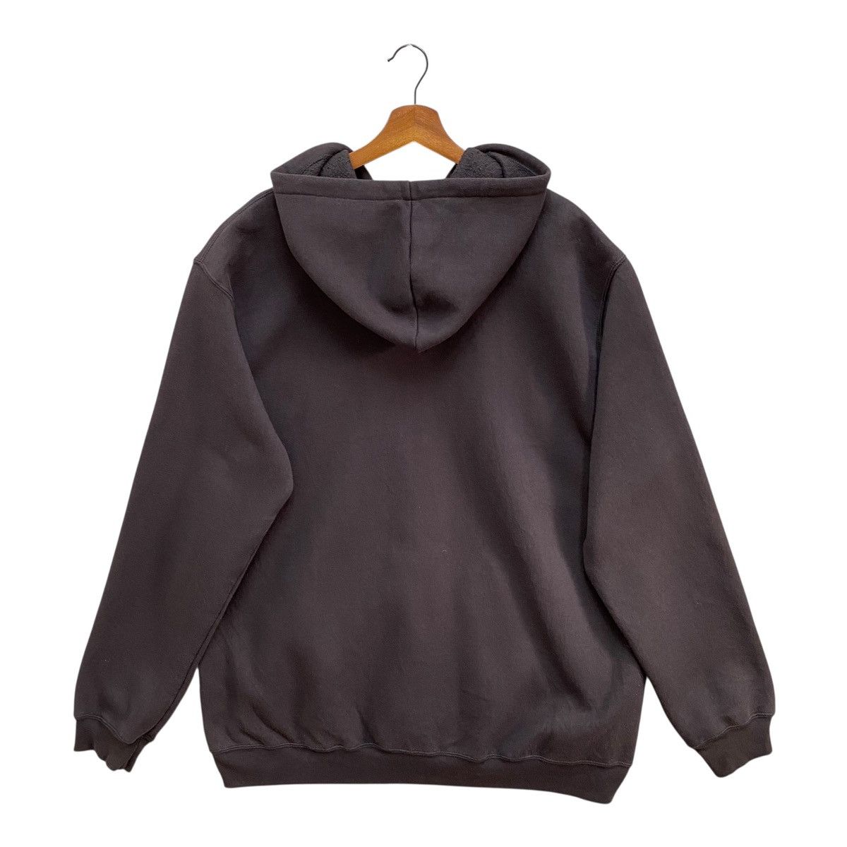 Carhartt Vintage Carhartt Zip Up Hoodie Oversized 2XL Brown Baggy Fit Size US XXL / EU 58 / 5 - 5 Thumbnail