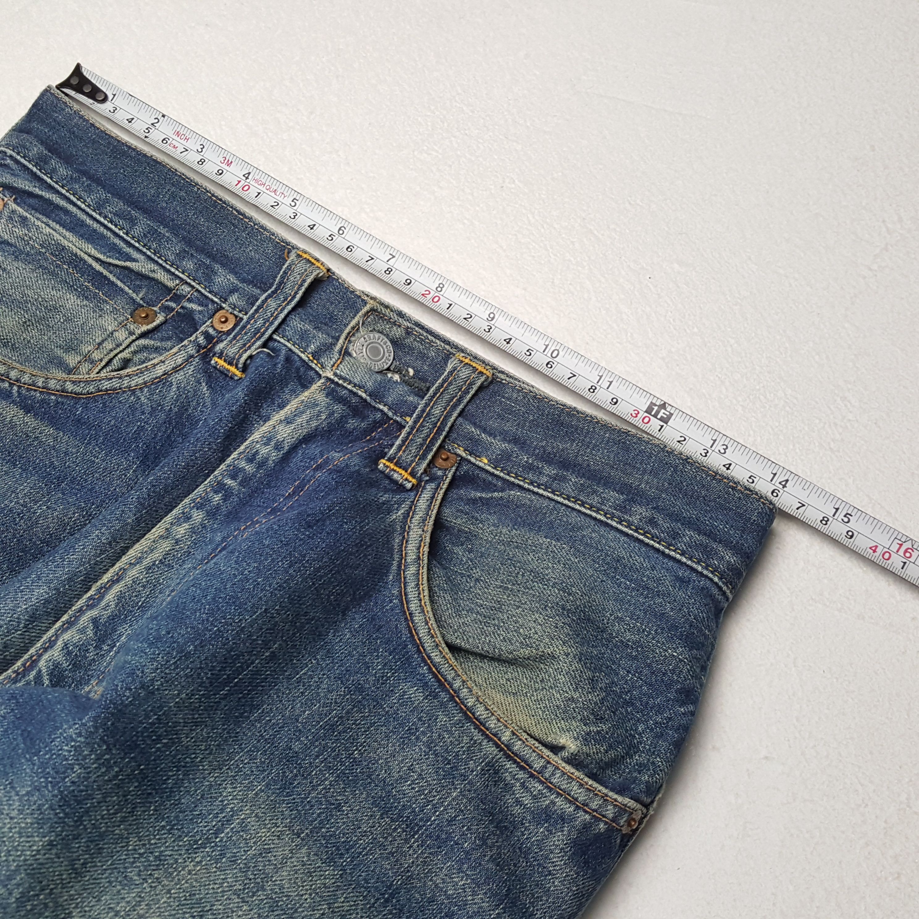 Japanese Brand Vintage EVIS Japanese Brand Skateboard Custom Daicock Jeans Size US 28 / EU 44 - 7 Thumbnail