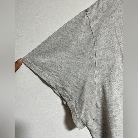Bdg BDG Heather Gray V-Neck Standard Fit T-Shirt - Size M Size US M / EU 48-50 / 2 - 6 Thumbnail