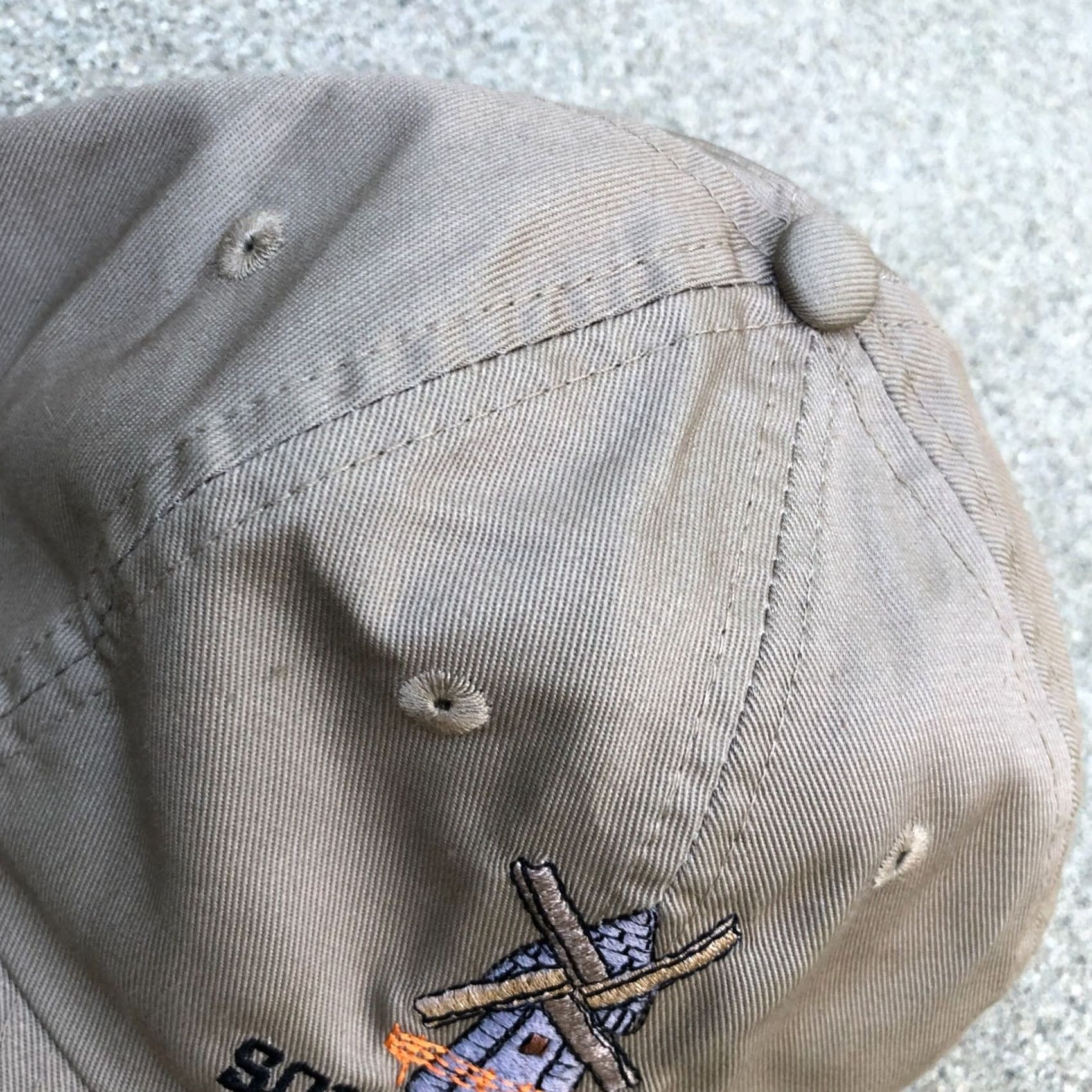 Vintage VINTAGE ROYAL RESORTWEAR SOLVANG Baseball Hat Men's California Cap Beige Size ONE SIZE - 4 Thumbnail
