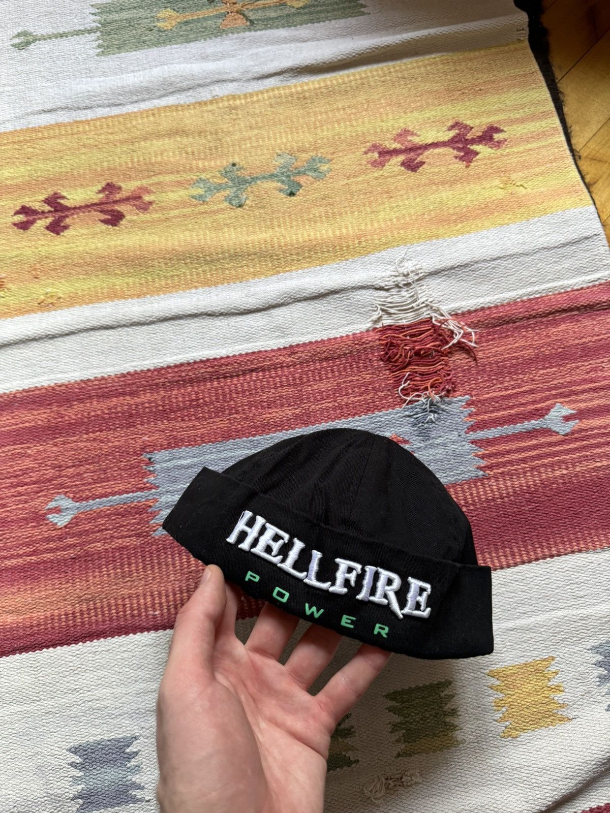 Other Vintage Hellfire Racing y2k Hat Size ONE SIZE - 2 Thumbnail