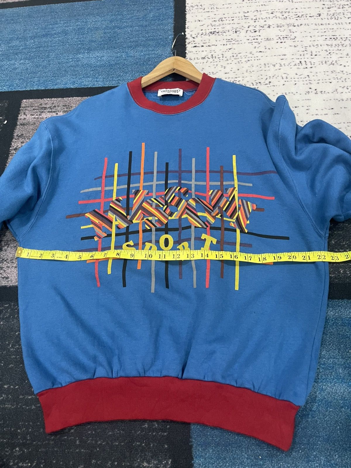 Missoni Vintage Missoni Sport Italy Sweatshirt Size US XL / EU 56 / 4 - 12 Thumbnail