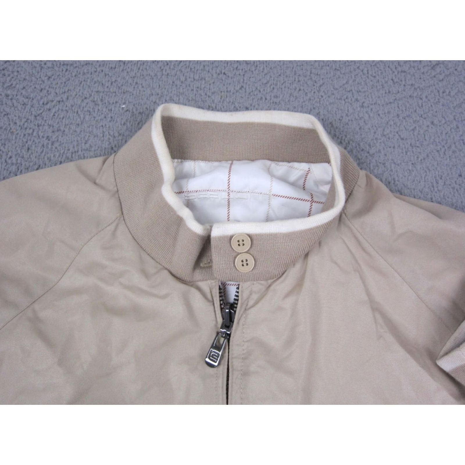 Sean John VINTAGE Sean John Jacket Mens 2XL Beige Reversible Bomber Full Zip Jacket Size US XXL / EU 58 / 5 - 5 Thumbnail