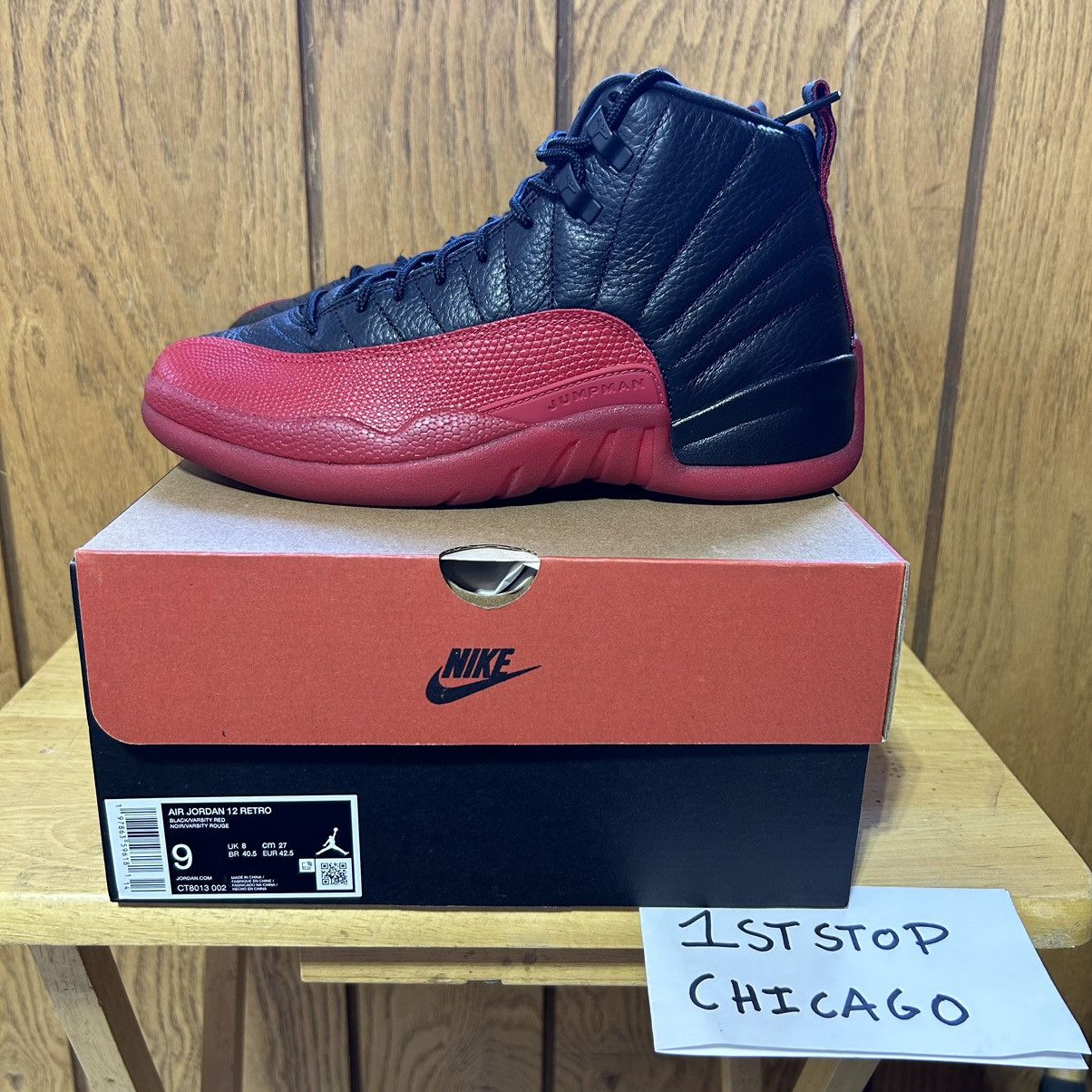 Designer × Jordan Brand × Nike Nike Air Jordan 12 Retro Flu Game 2025 Men’s 9 Authentic NEW Size US 9 / EU 42 - 6 Thumbnail