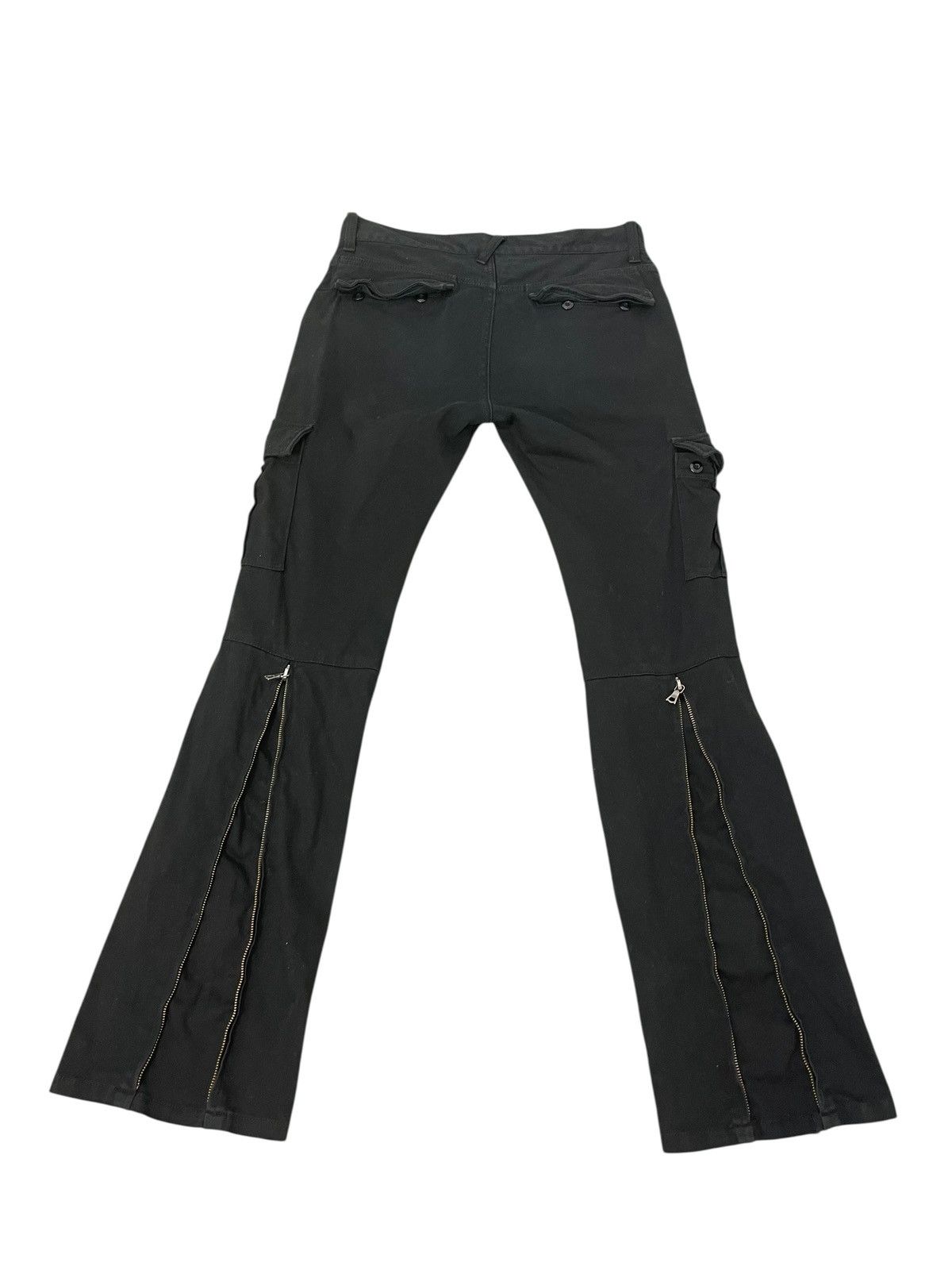 Japanese Brand Flare Cargo No ID Japan Stretch Boot Cut 1🟦6 Size US 32 / EU 48 - 2 Thumbnail