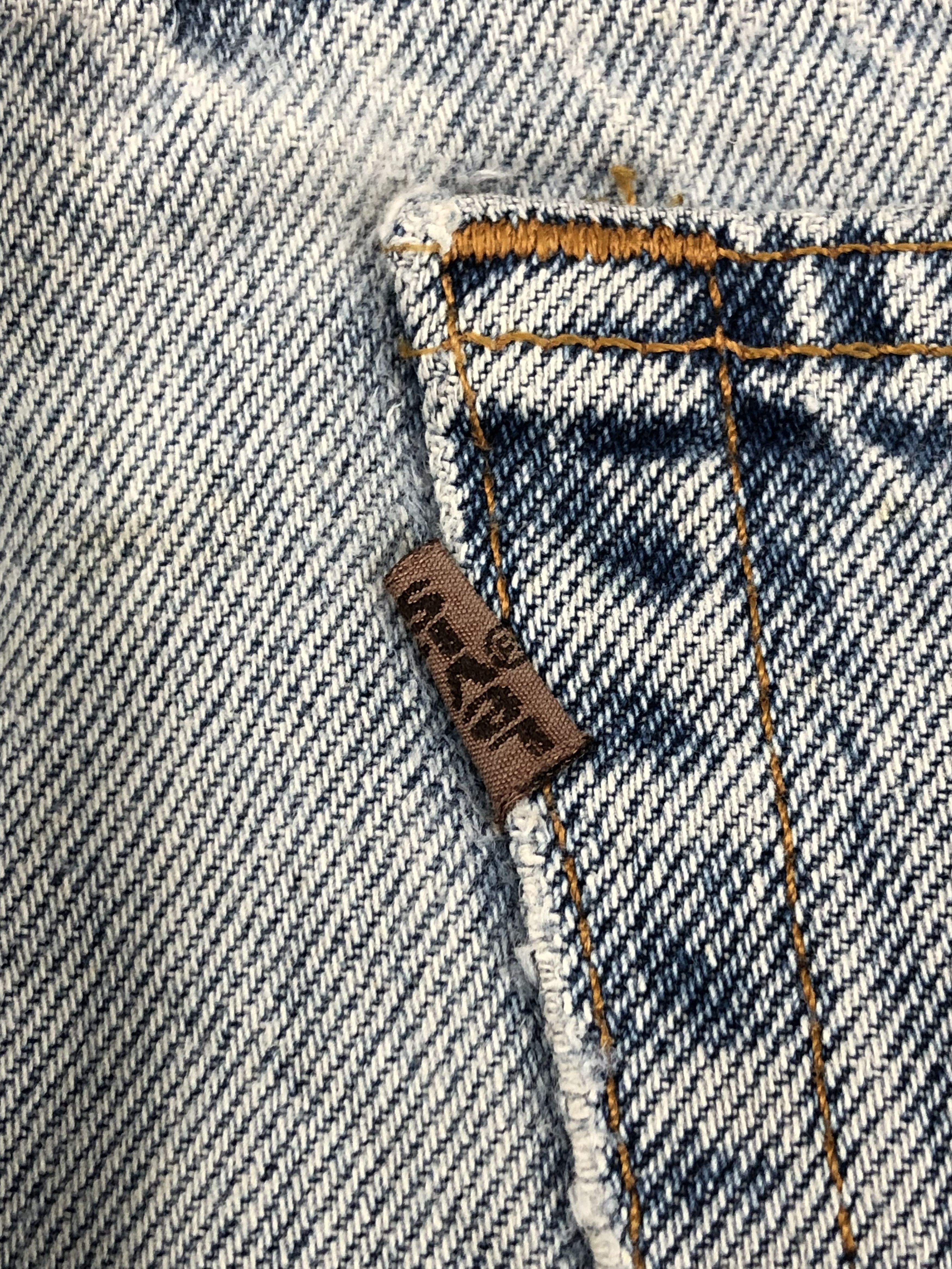 Levi's Vintage 90s Levis 545 Faded Blue Jeans DPP0221 Size US 41 - 8 Thumbnail