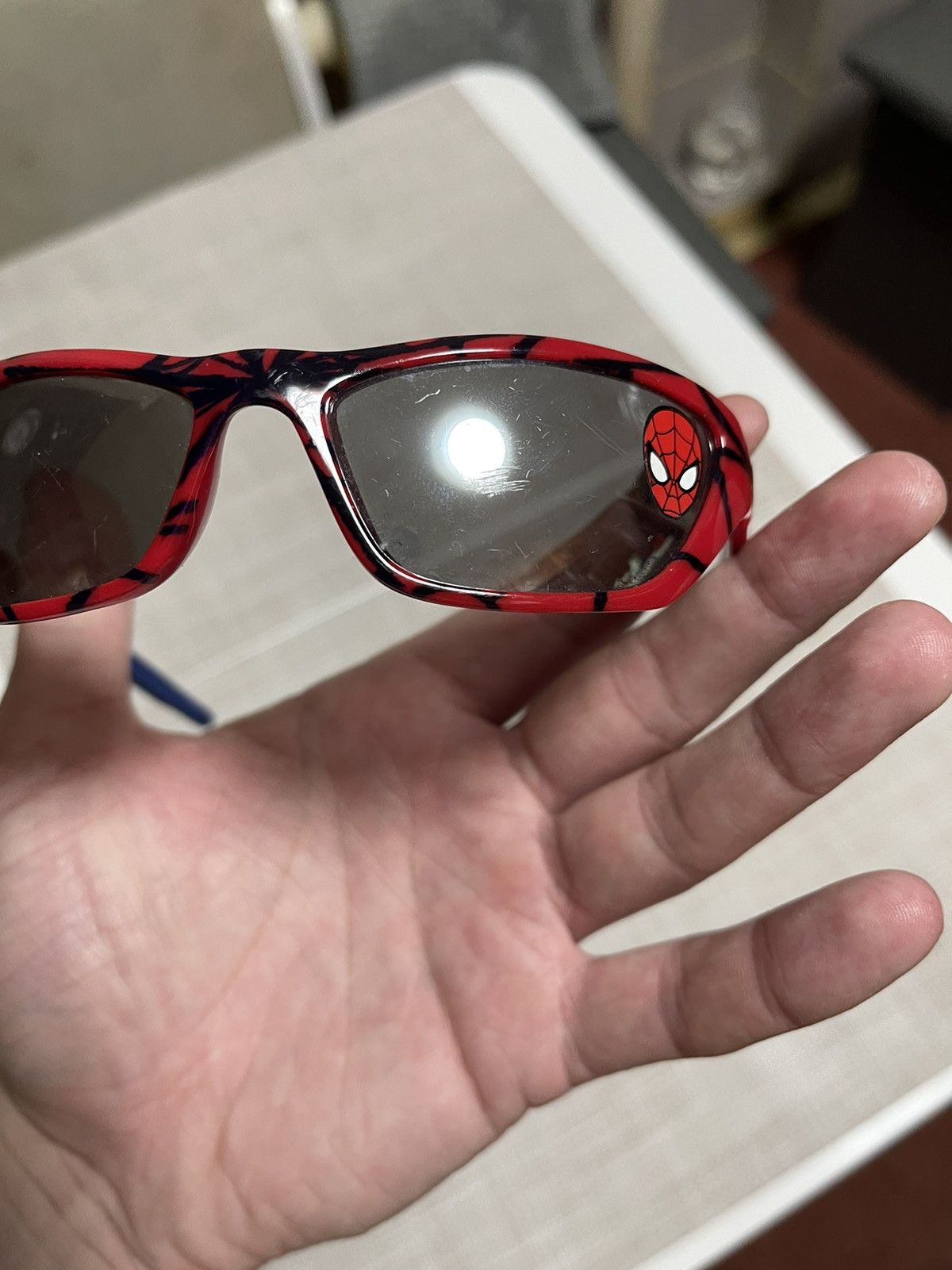 Vintage Rare Spider Man sunglasses for small hat Marvel Size ONE SIZE - 5 Thumbnail