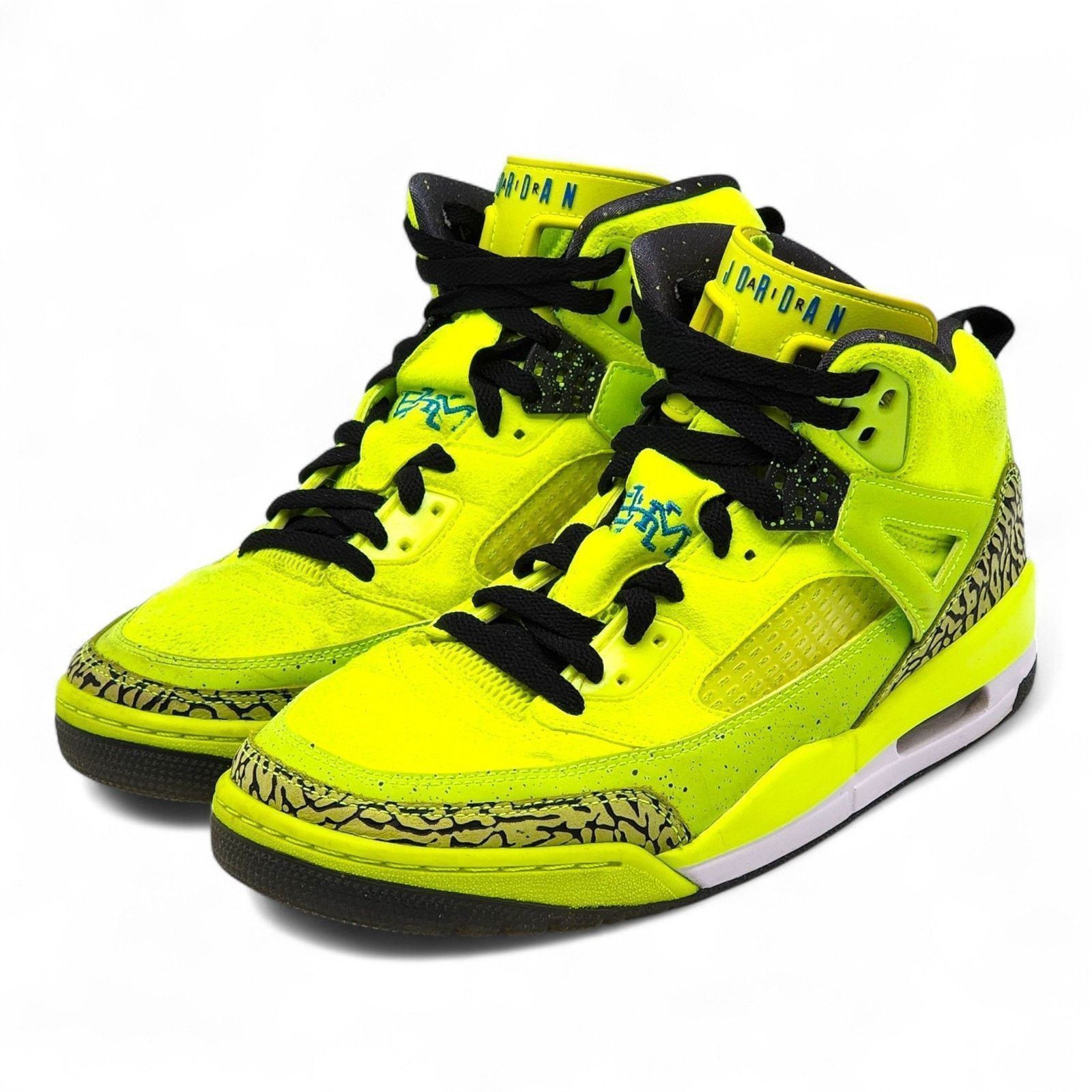 Jordan Brand × Nike Spizike BHM Volt Green Men’s Retro 579593-712 Sneakers US 10 Size US 10 / EU 43 - 1 Thumbnail