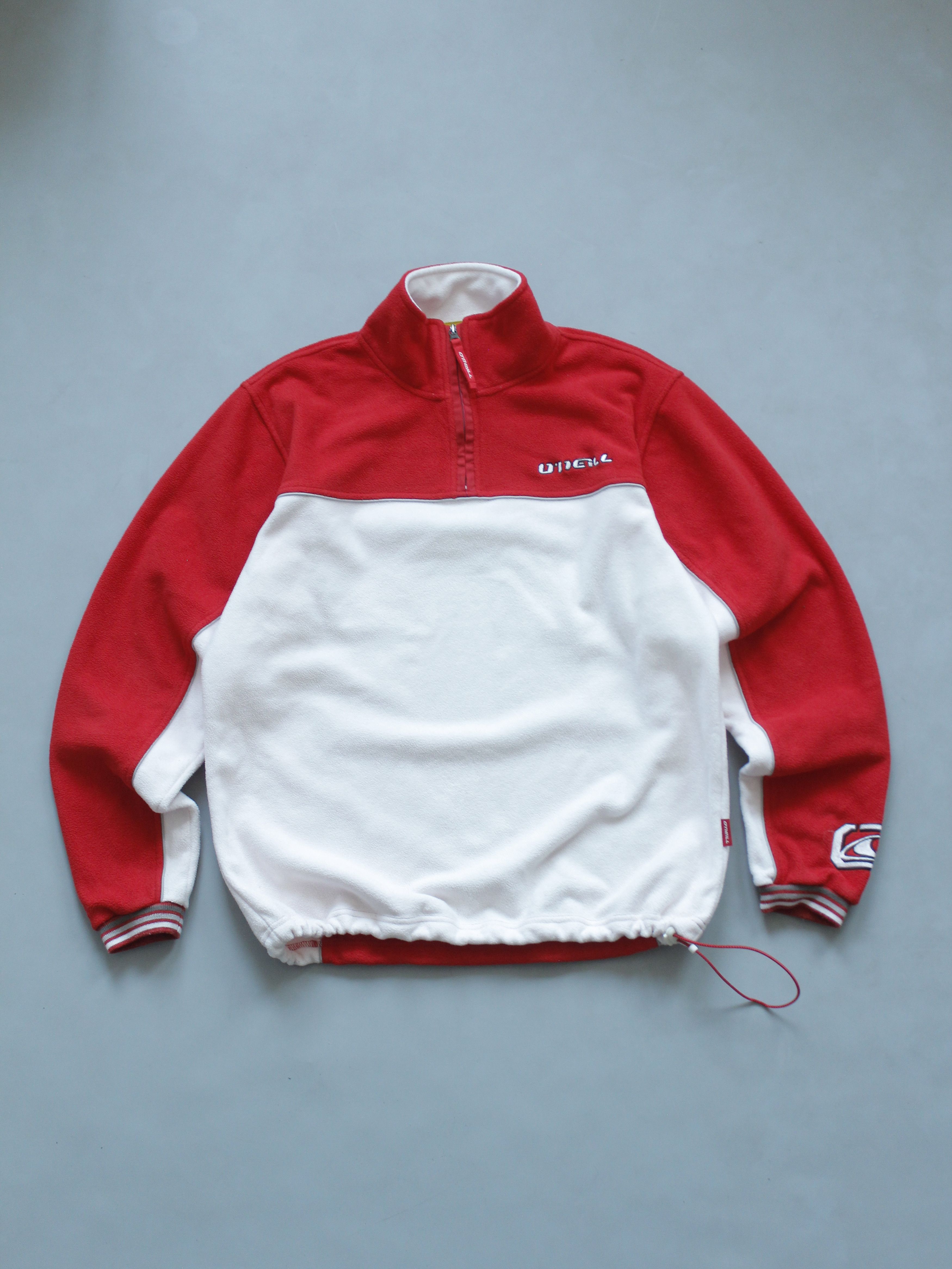 O'Neill O'NEILL FLEECE JACKET 3/4 ZIP BIG LOGO EMBROIDED MENS m Size US M / EU 48-50 / 2 - 1 Thumbnail