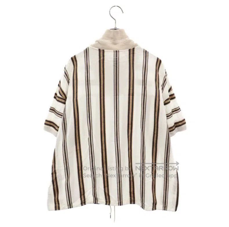 Kapital Kapital Vintage Loose High-Neck Striped T-shirt Size US M / EU 48-50 / 2 - 2 Thumbnail