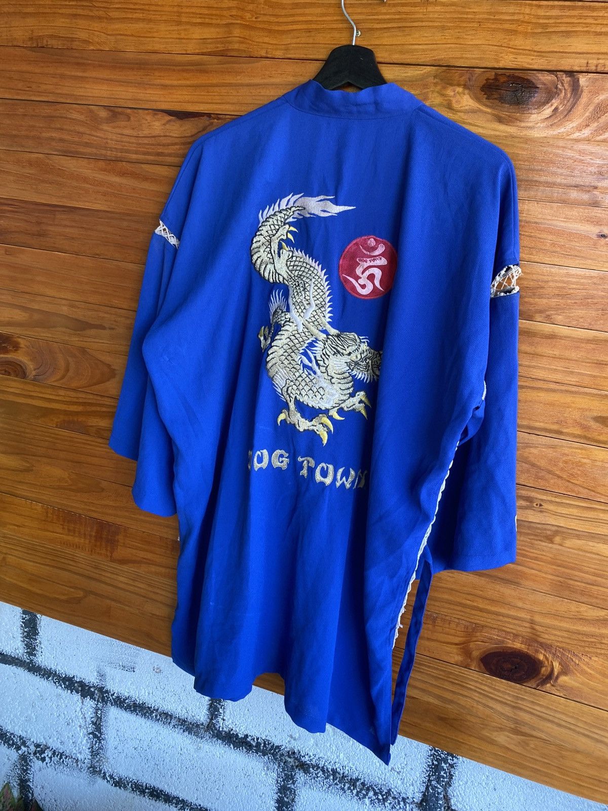 Dogtown Vintage Dog Town Dragon Embroidered Kimono Robe XLarge Japan Size US XL / EU 56 / 4 - 6 Thumbnail