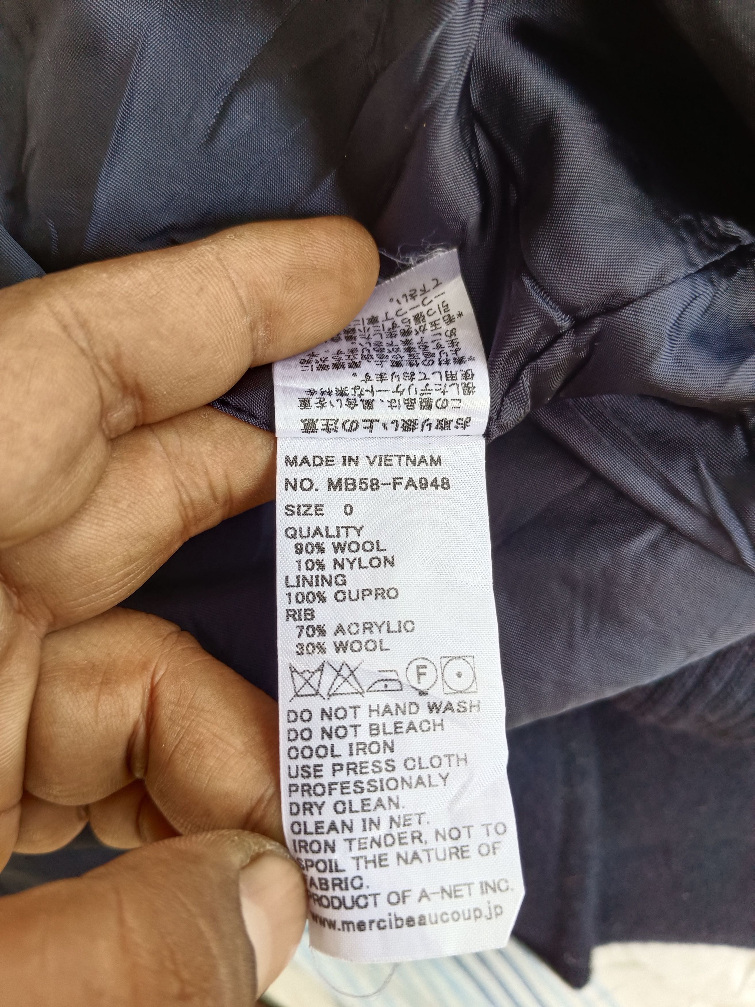 Issey Miyake Vintage Issey Miyake Mercibeaucoup Wool Jacket Size US M / EU 48-50 / 2 - 11 Thumbnail