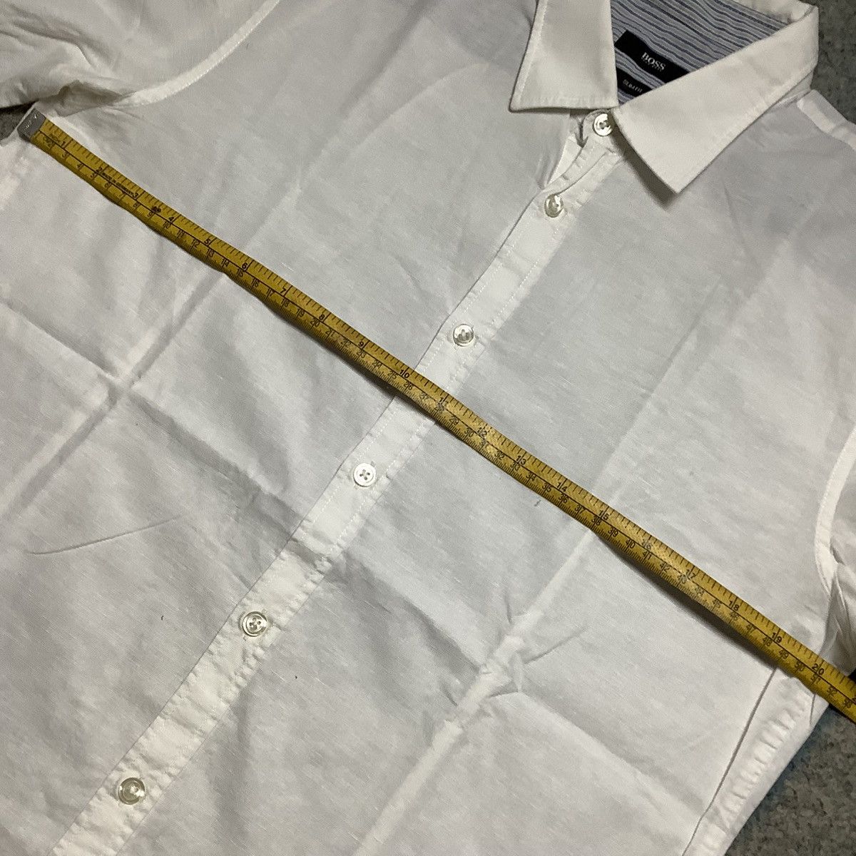 Hugo × Hugo Boss Hugo Boss Oxford White Shirt Size US M / EU 48-50 / 2 - 11 Thumbnail