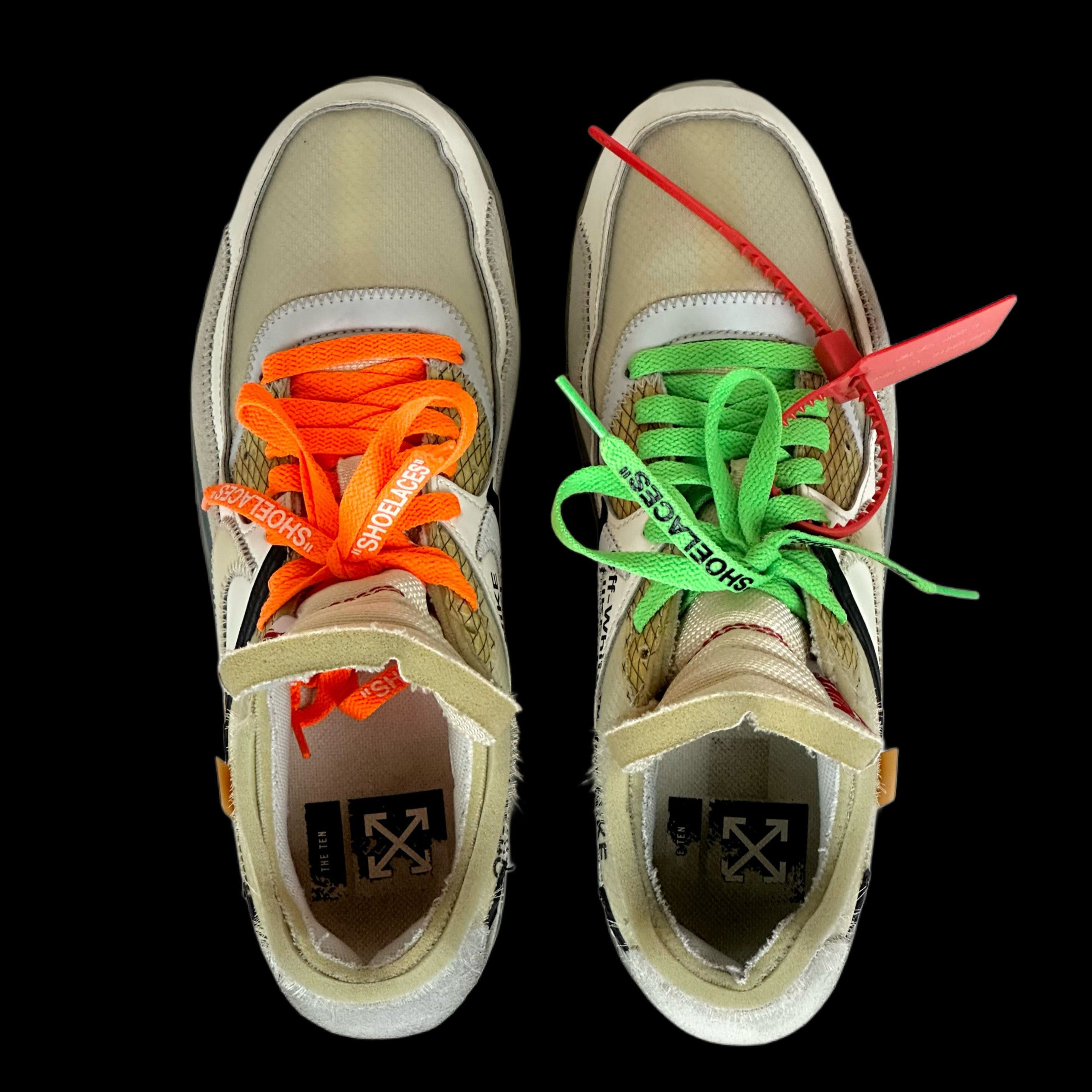 Nike × Off-White 2017 off-white nike air max 90 white og rare virgil abloh Size US 9 / EU 42 - 16 Thumbnail