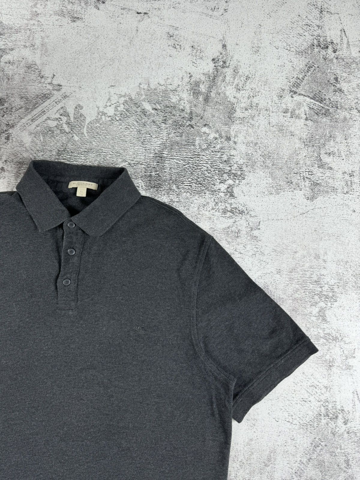 Burberry Burberry Brit London Luxury Basic Blank Polo T Shirt Tee Size US XL / EU 56 / 4 - 4 Thumbnail