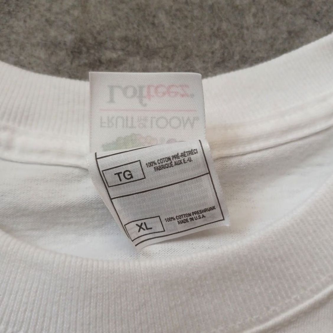 Fruit Of The Loom Hollister Independence Rally Shirt XL White Bike Engine Logo 2004 Deadstock Mens Size US XL / EU 56 / 4 - 4 Thumbnail