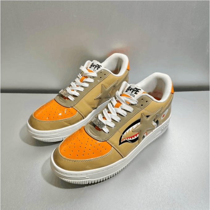 Bape ABATHINGAPE low-top board shoes men's style Size US 12 / EU 45 - 1 Thumbnail